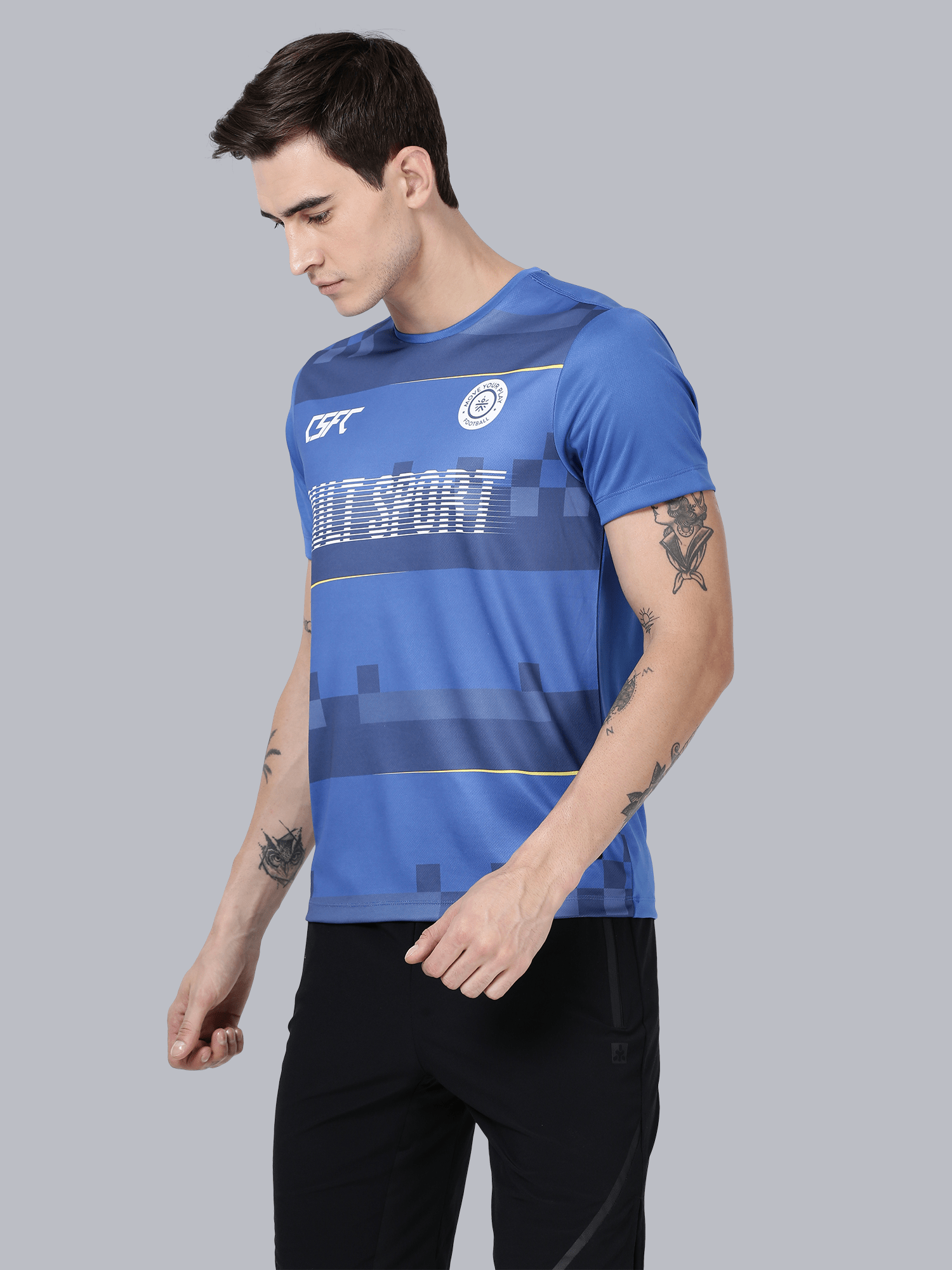 Dugout Sleek Blue Relaxed Tee