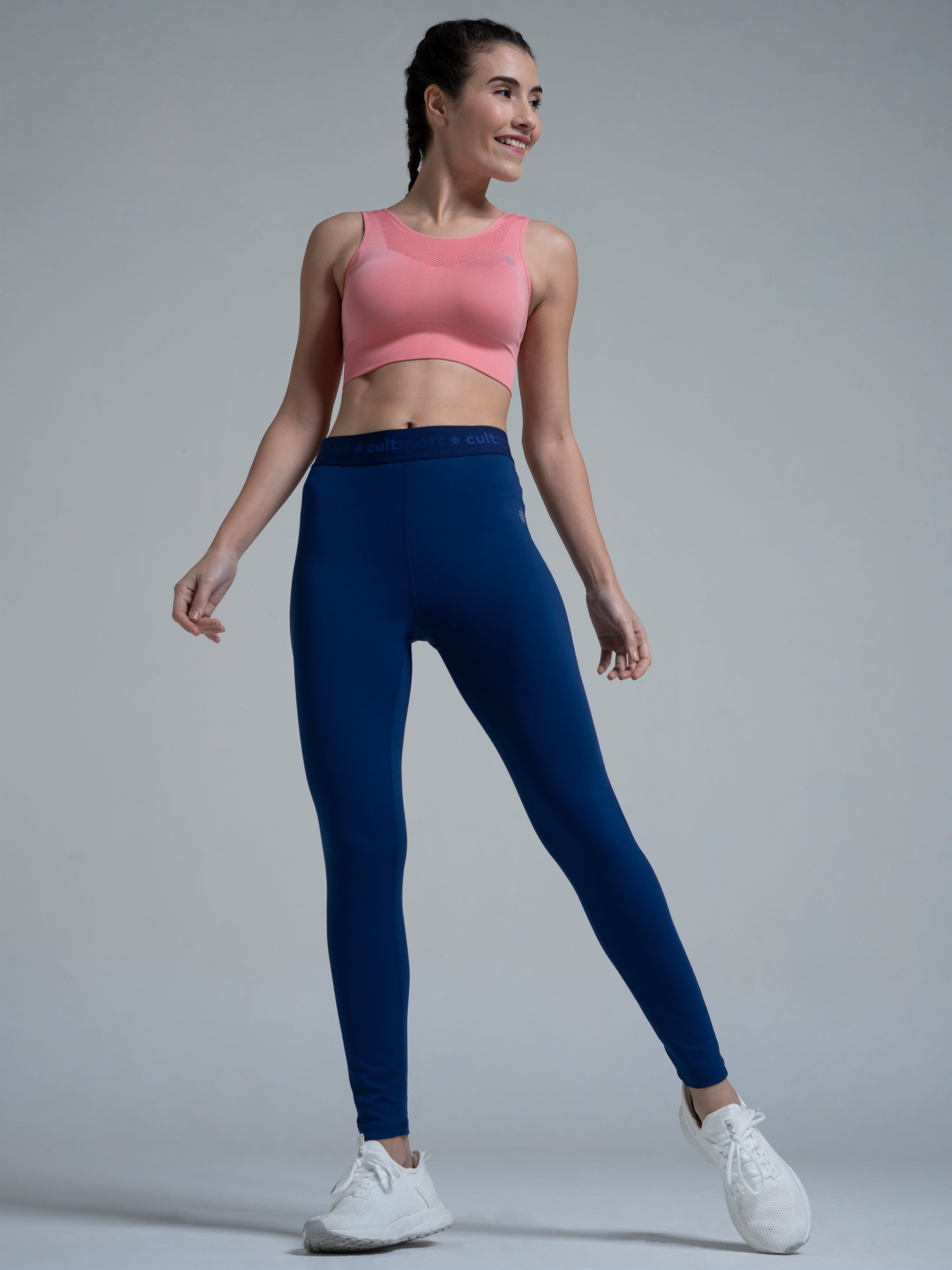 AbsoluteFit Impel Blue Workout Leggings