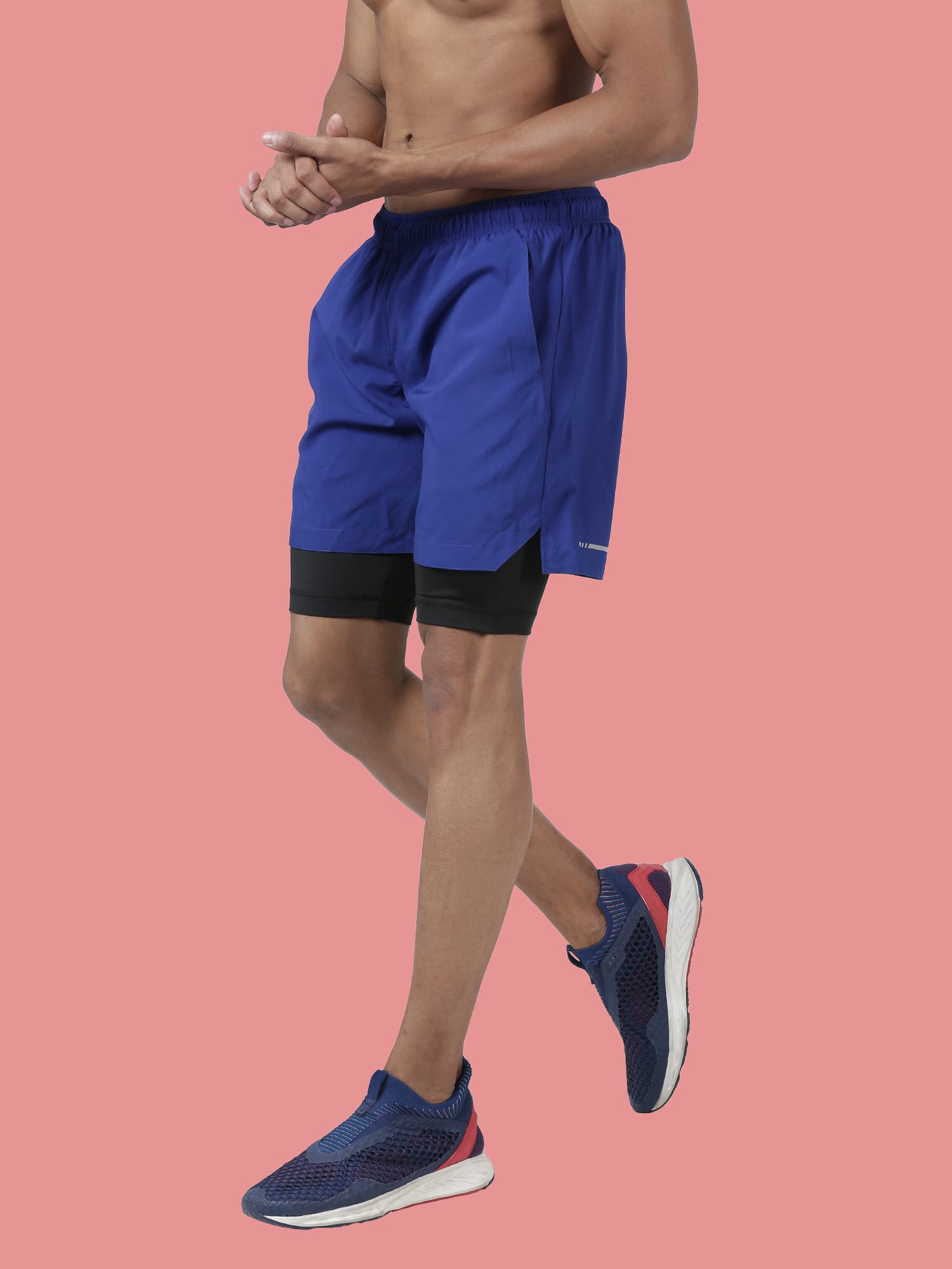 Vital Rep Blue Gym Shorts