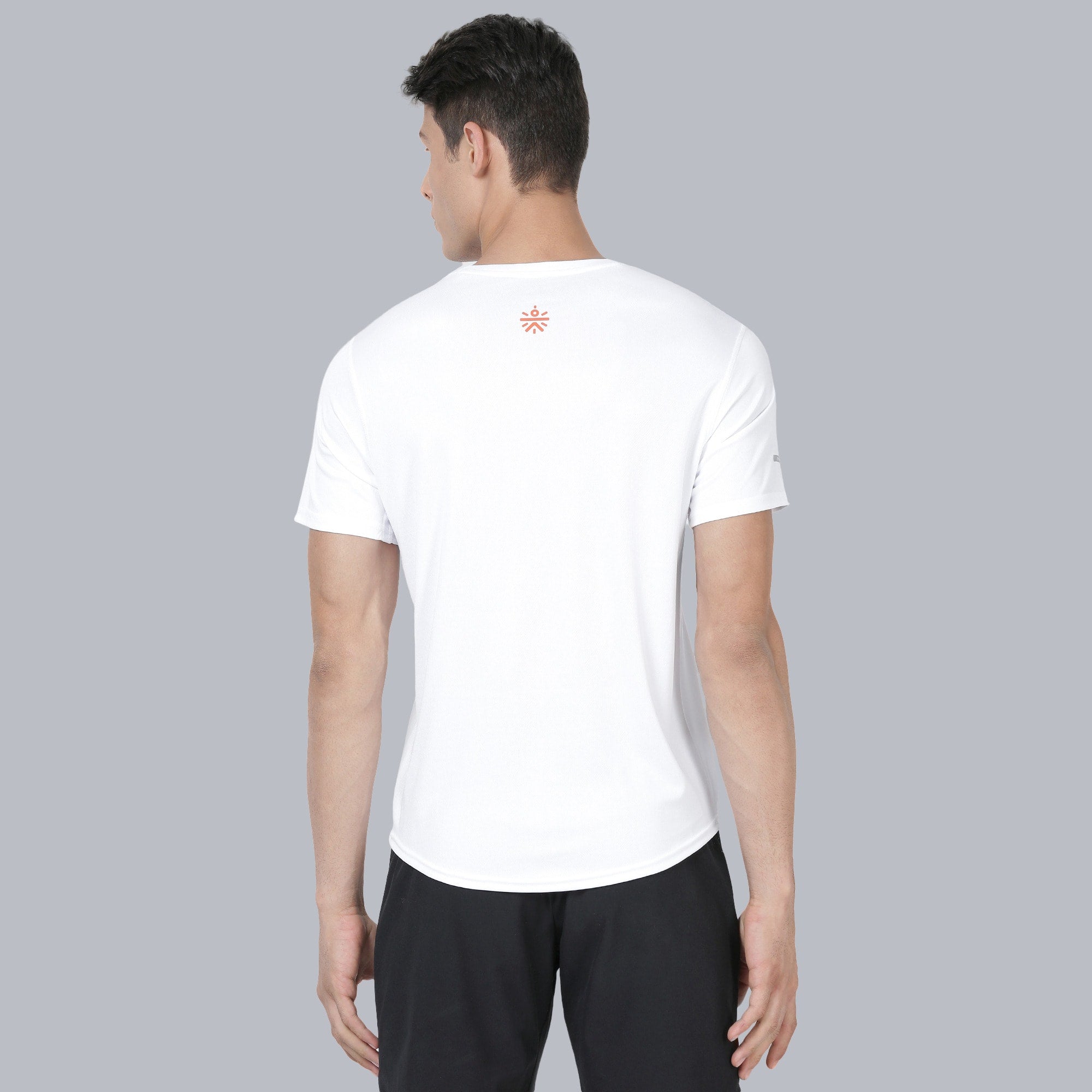 Code Push White Running Tee