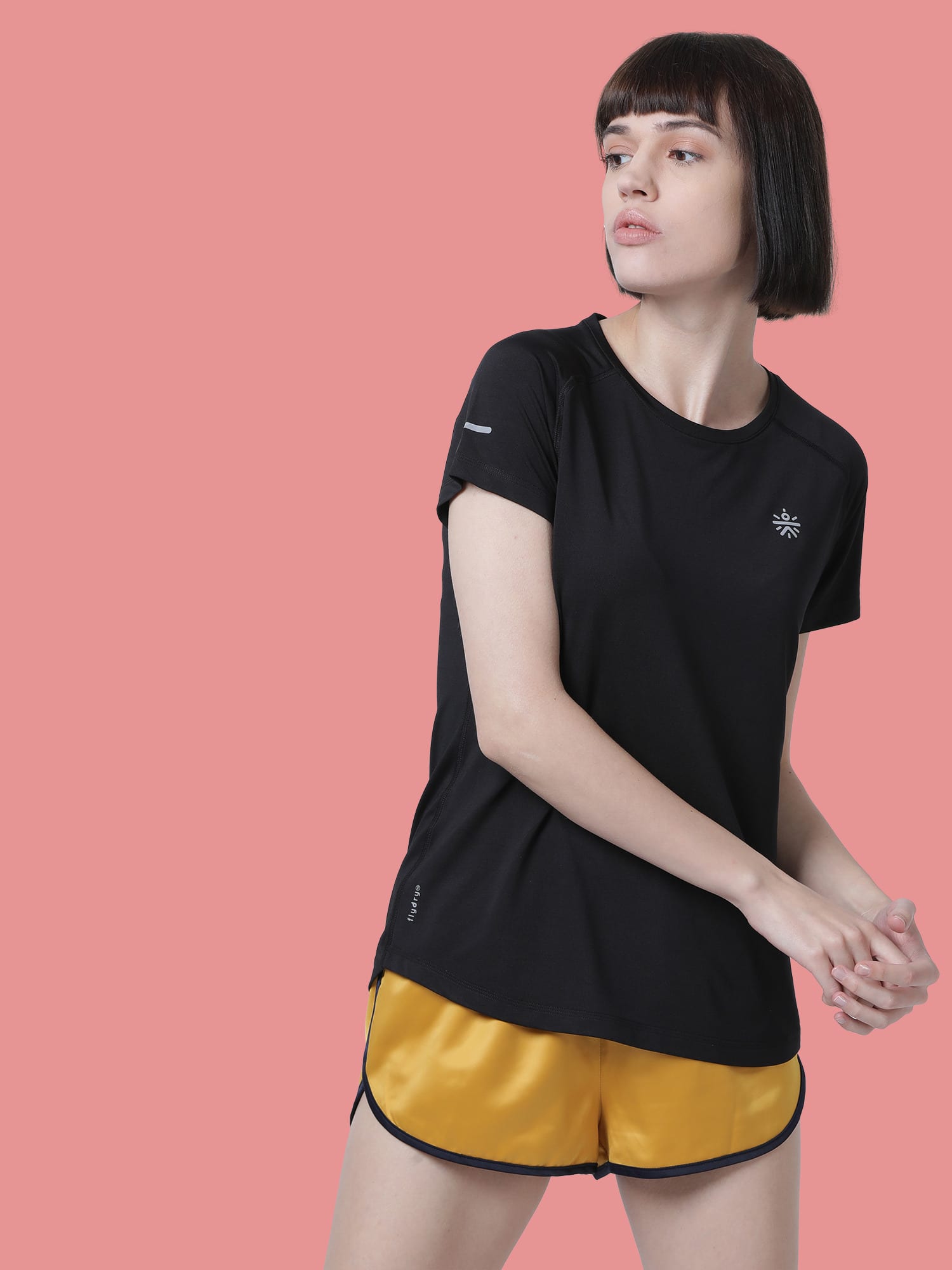 Vital Rep Black Training Slim Tee