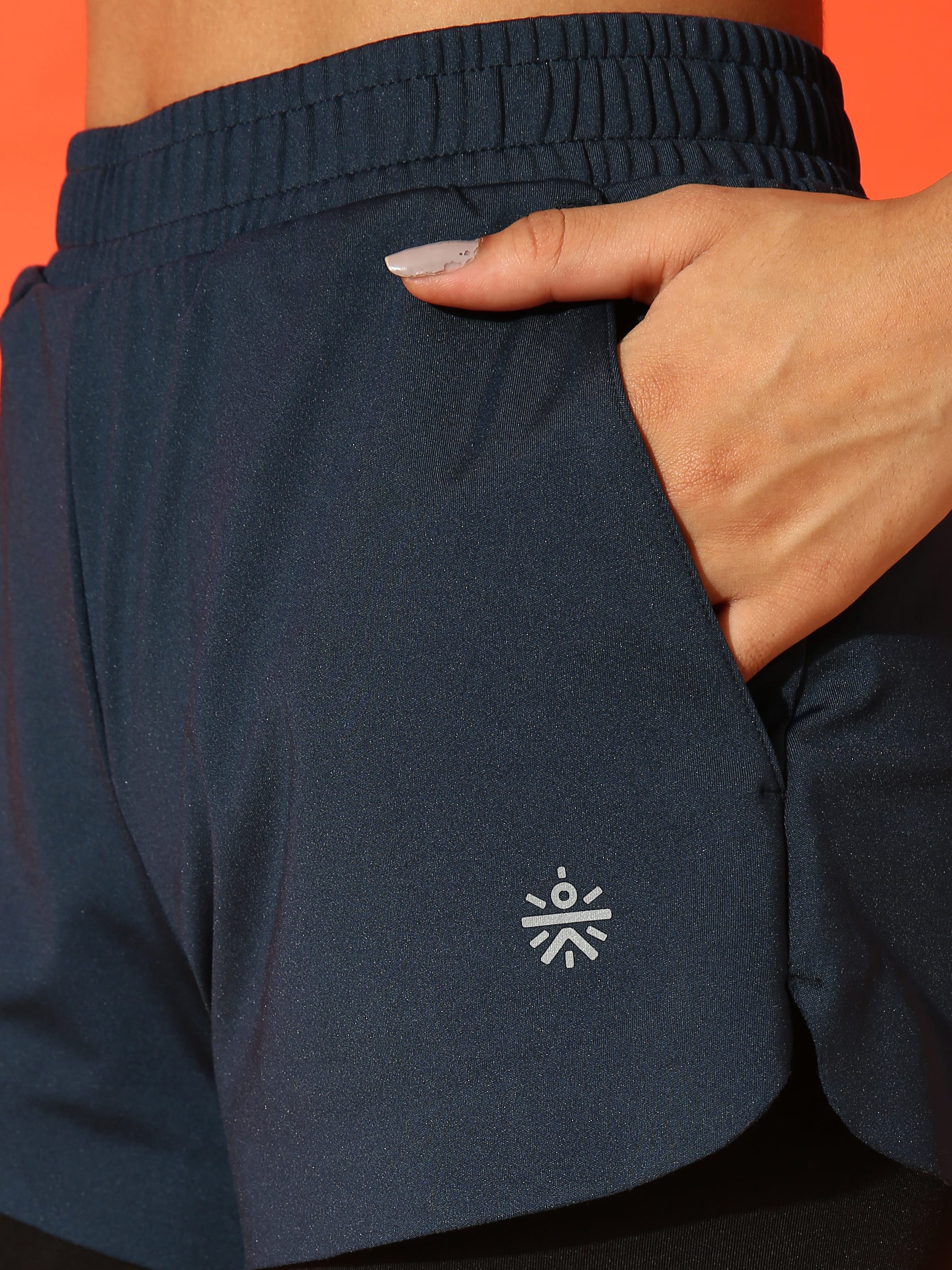 Bonded Shorts with Inner Tights