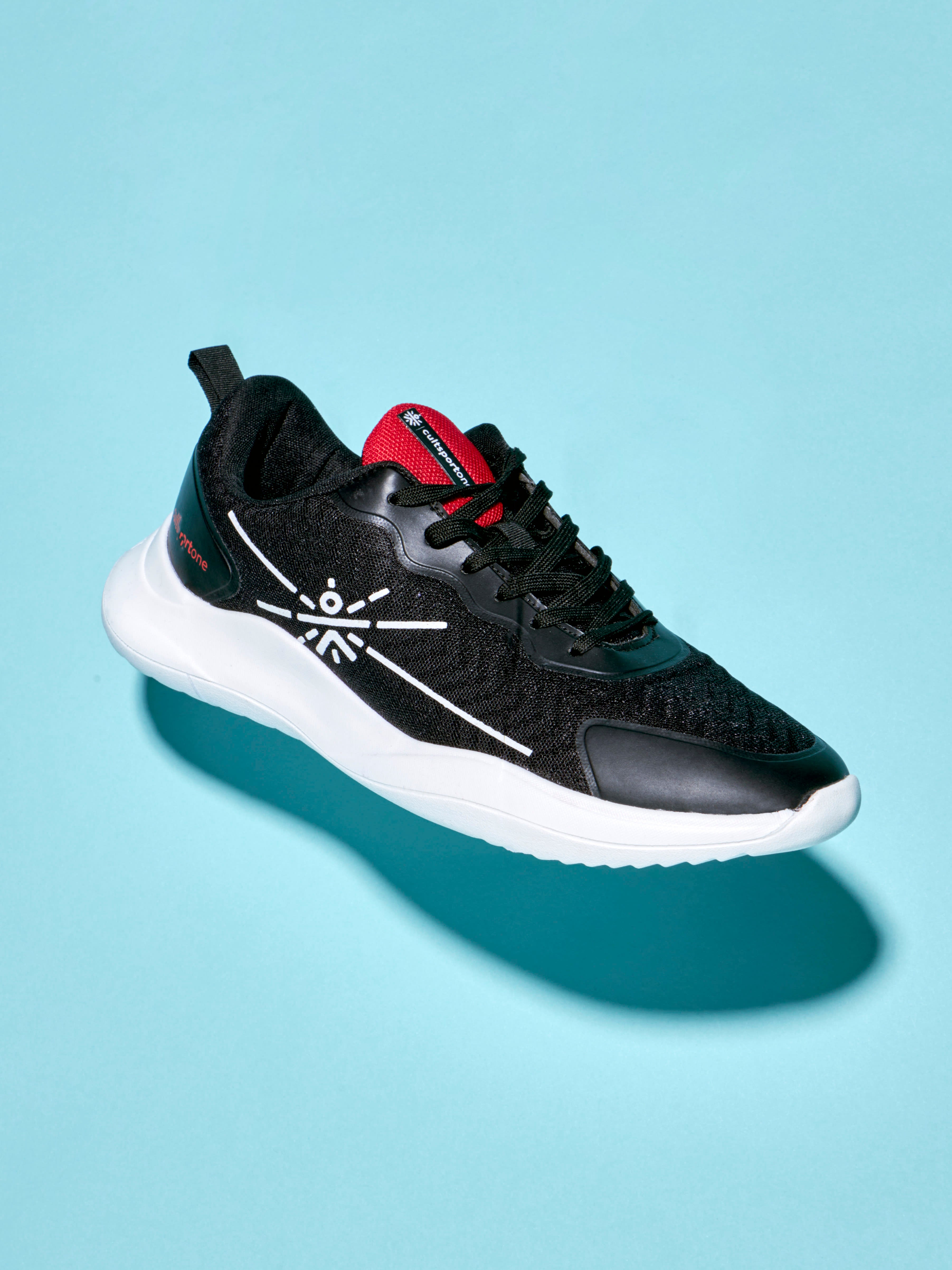 cult Lope Men Running Shoes - Black/Red