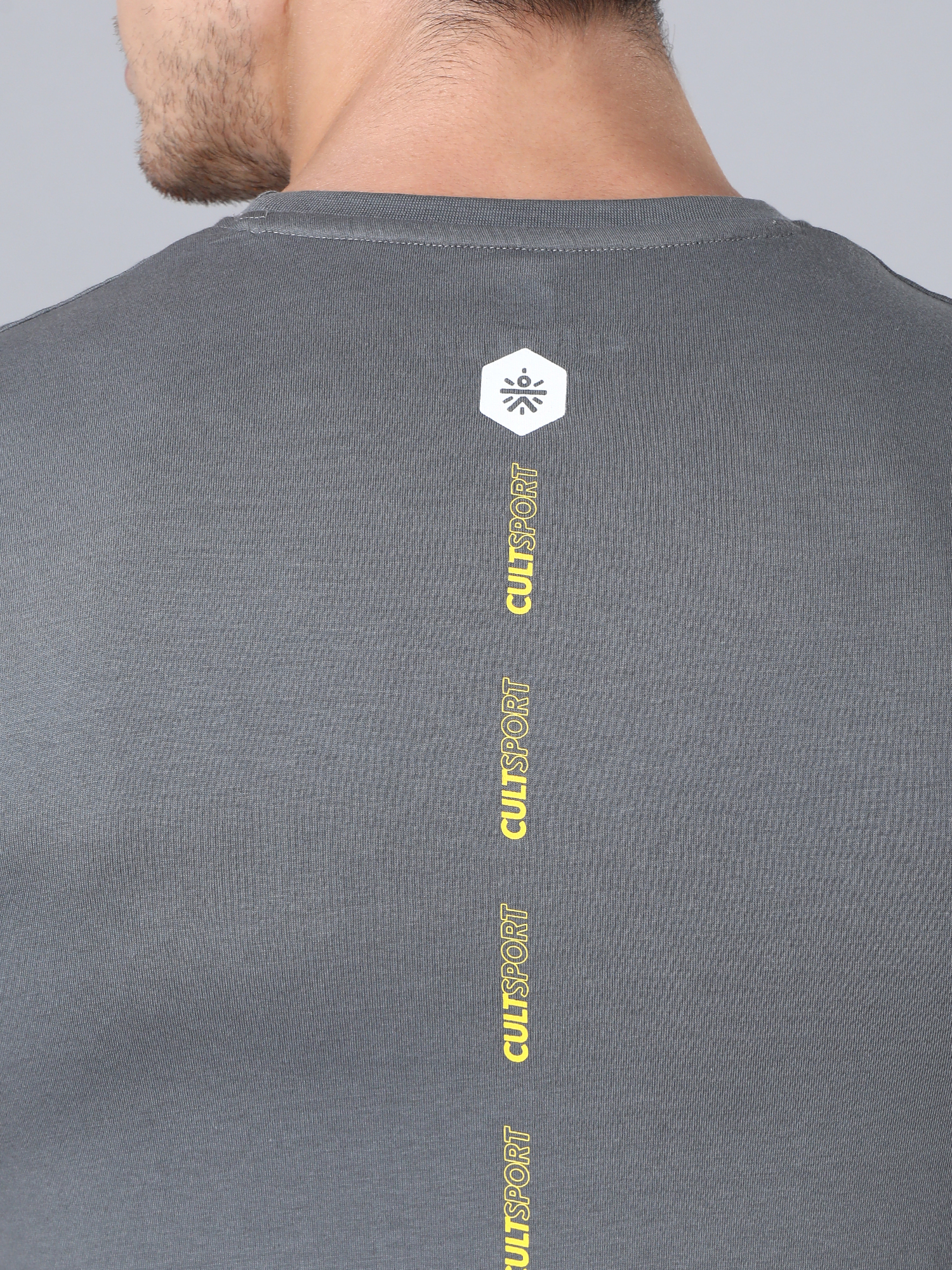 Flydry Cotton GreyStone Workout Tee