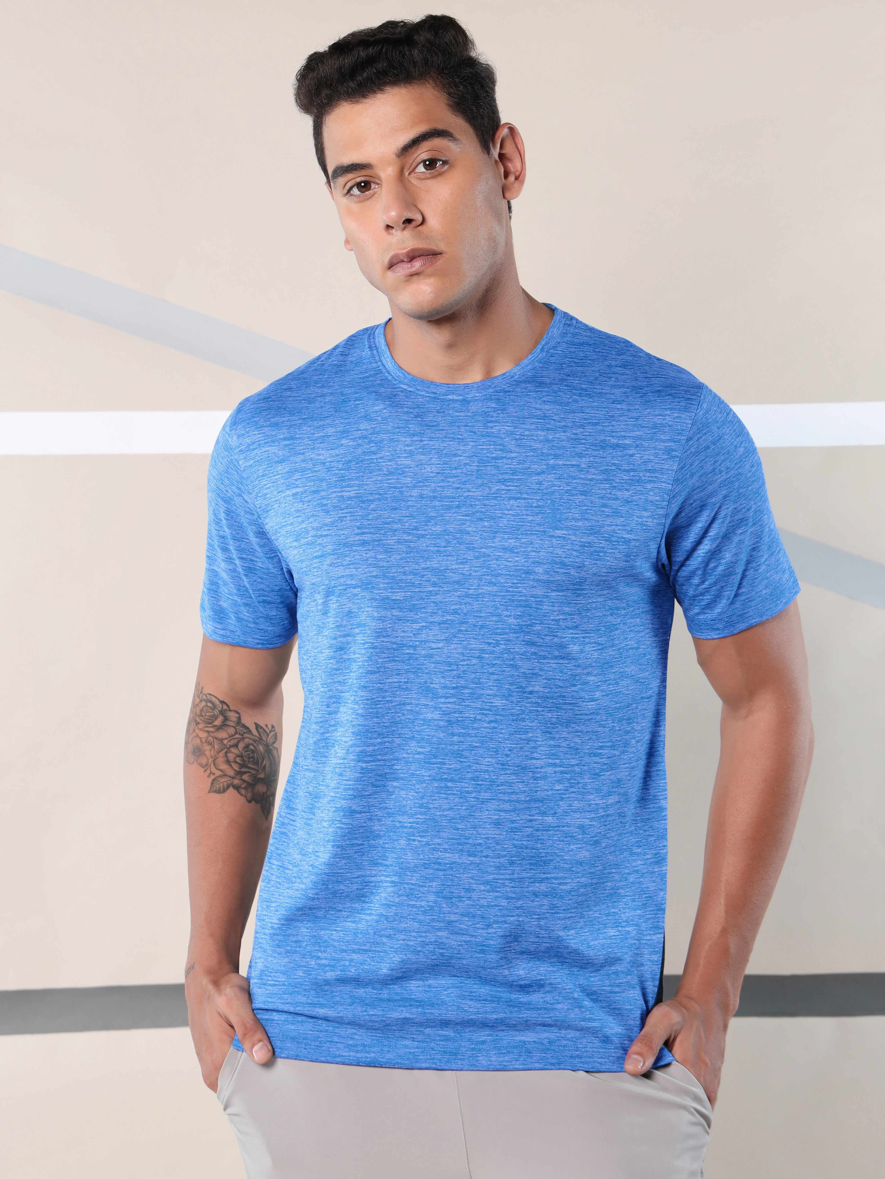 Men's Train All Day Royal Blue Comfortech T-shirt