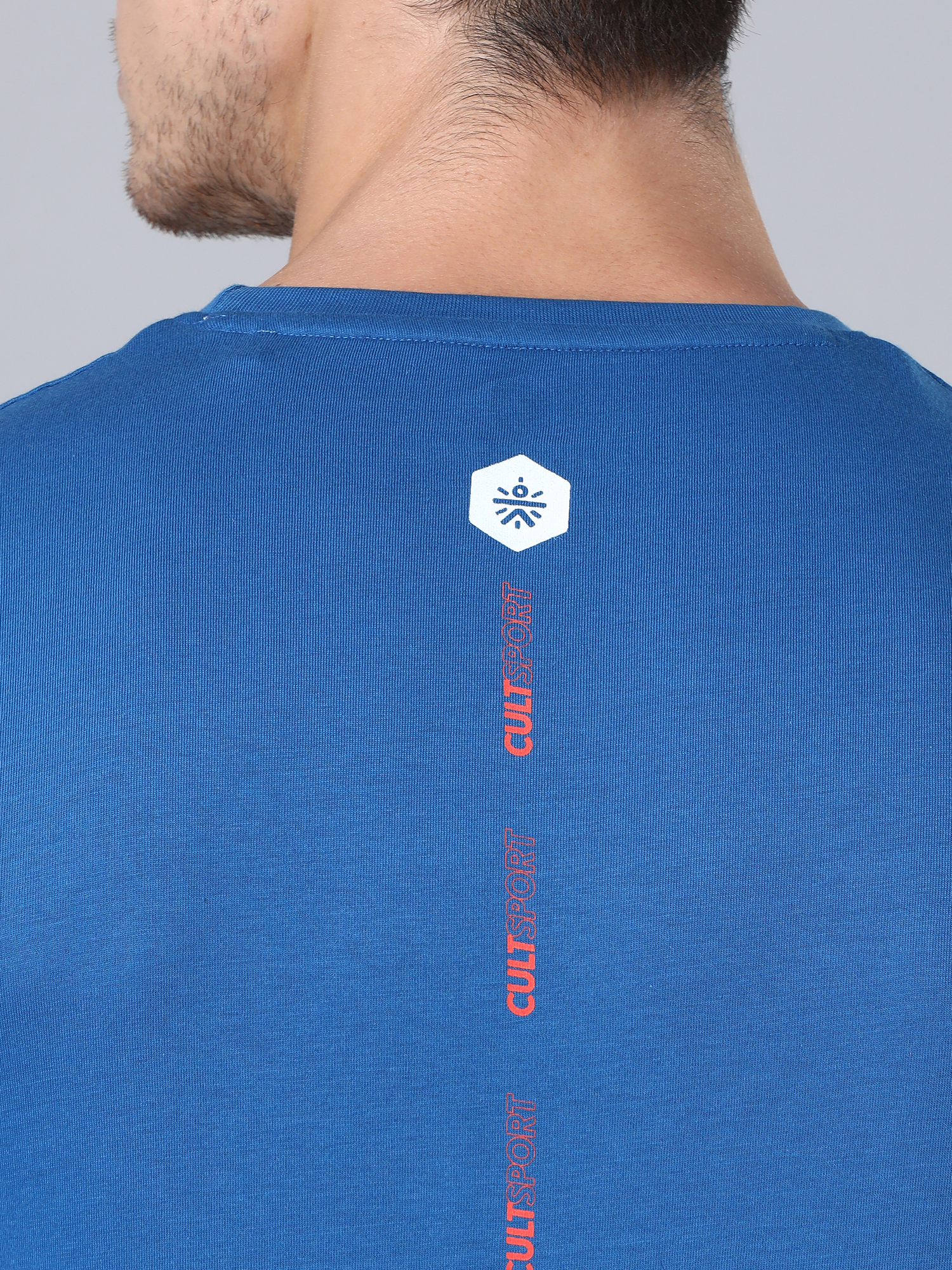 Flydry Cotton CloudBlue Workout Tee