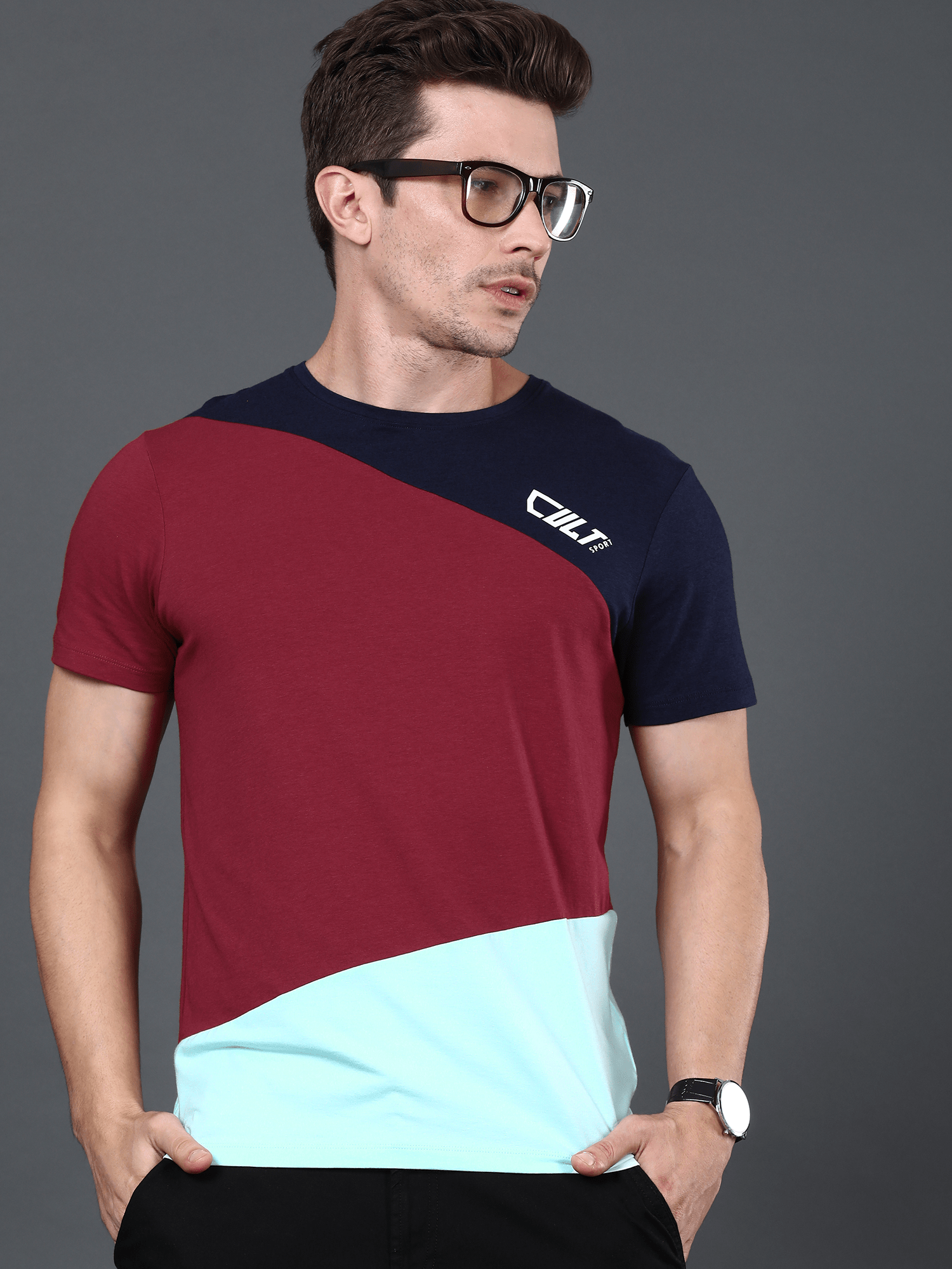 Bamboo Cozy Burgundy Casual Tee