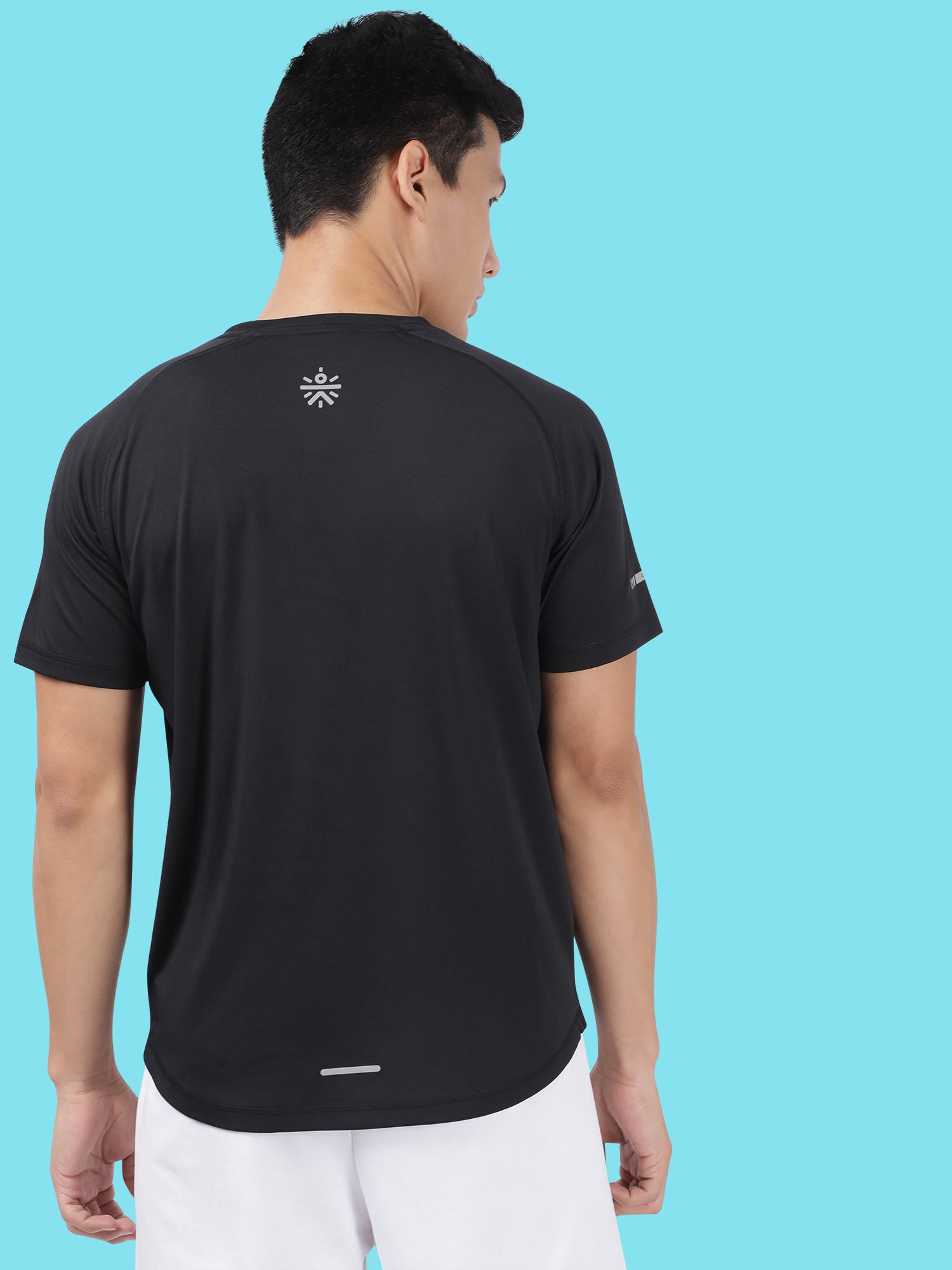 Vital Signature Black Running Relaxed Tee
