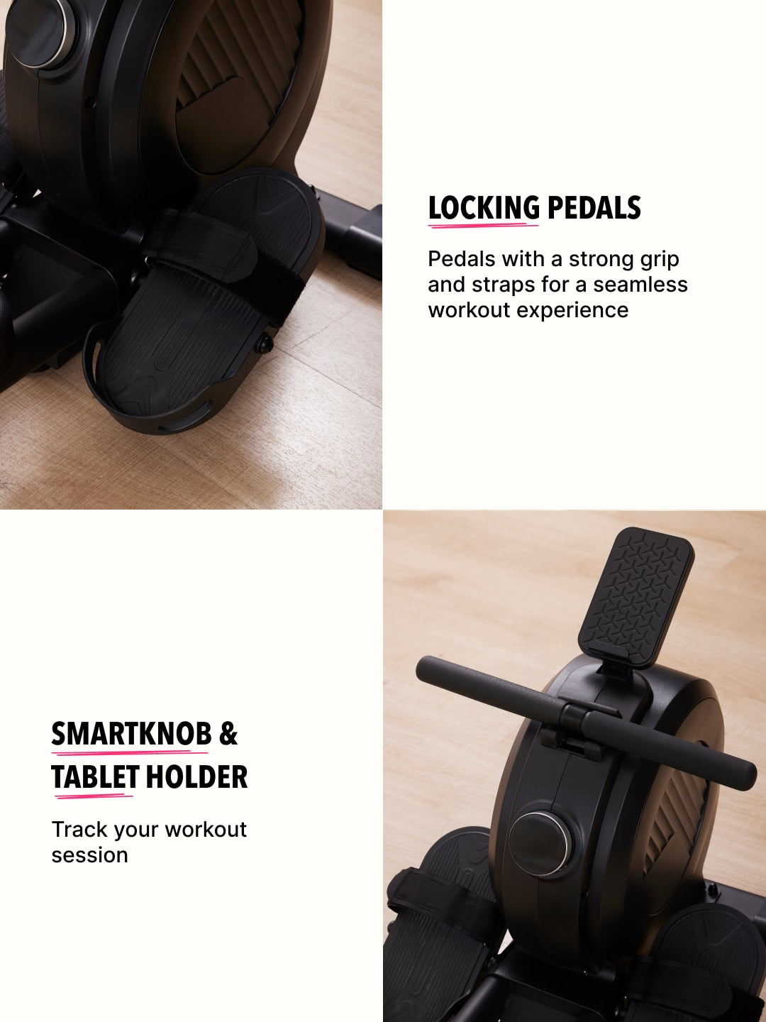 Cultsport Basel Rowing Machine | 32 Level Magnetic Resistance | Max User Weight-120kg (6 Months extended Warranty only on Cultsport.com)