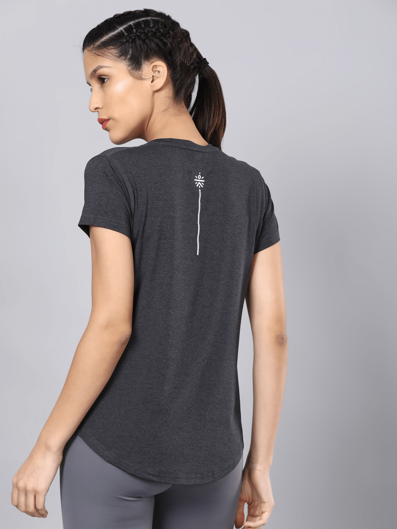 Signature Logo Dark Grey Training Tee