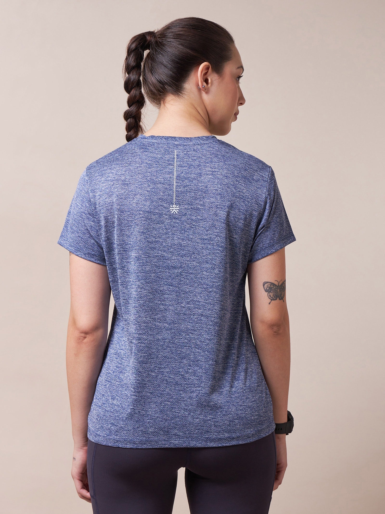 Logo Chest Graphic Workout T-shirt