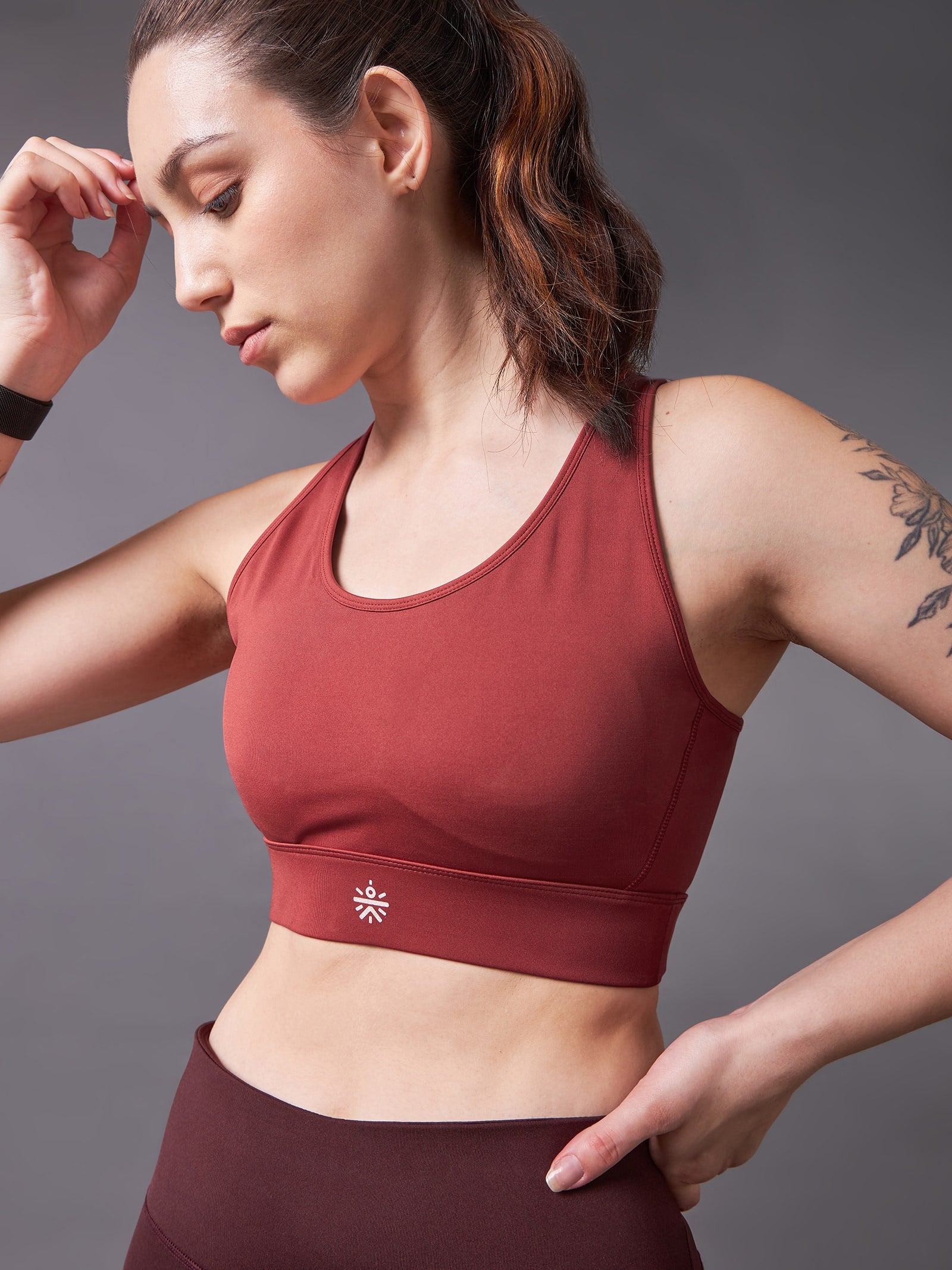 Cross Back Medium Support Bra