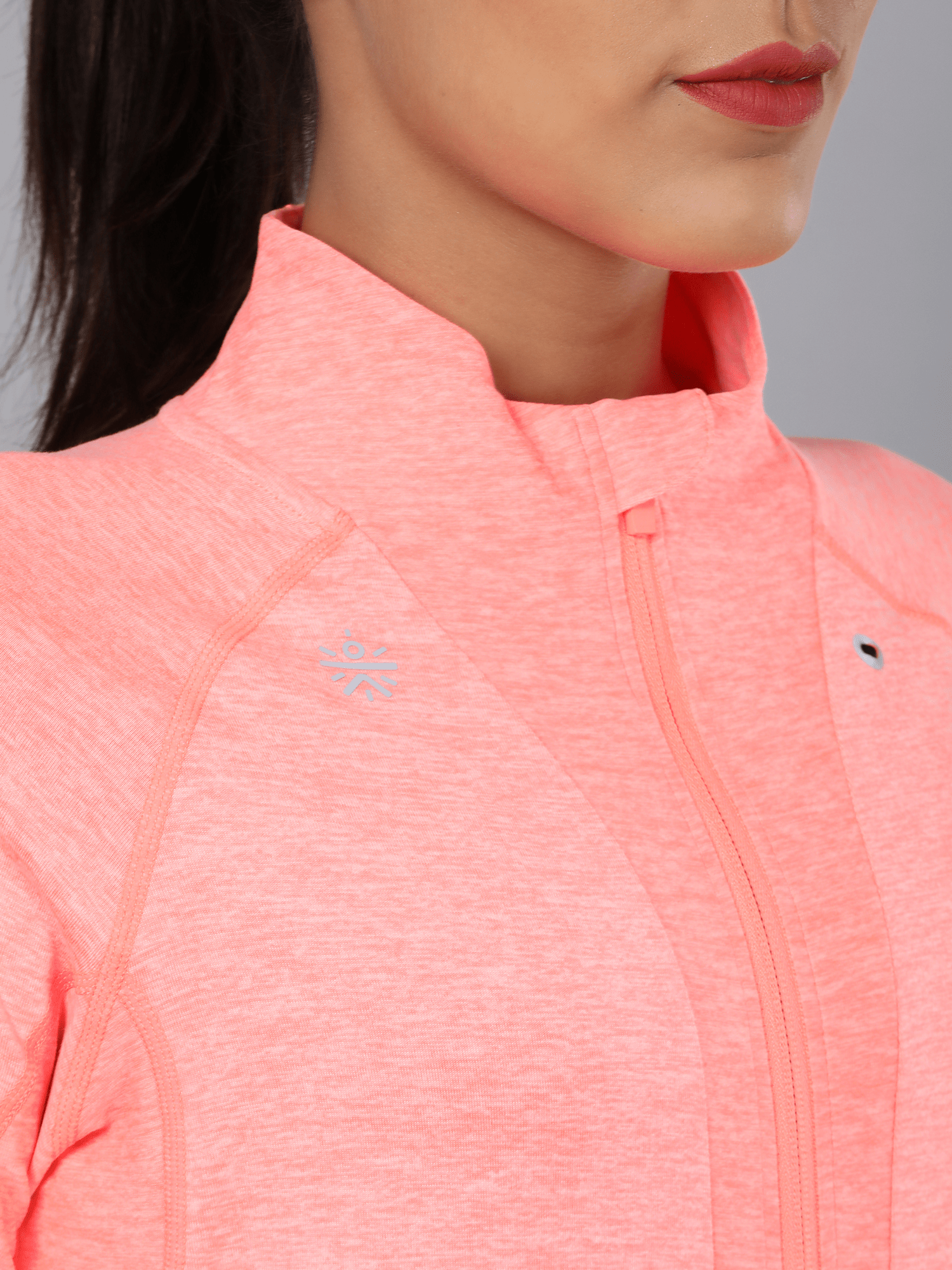 Vital Propel Pink Zip Through Sweatshirt