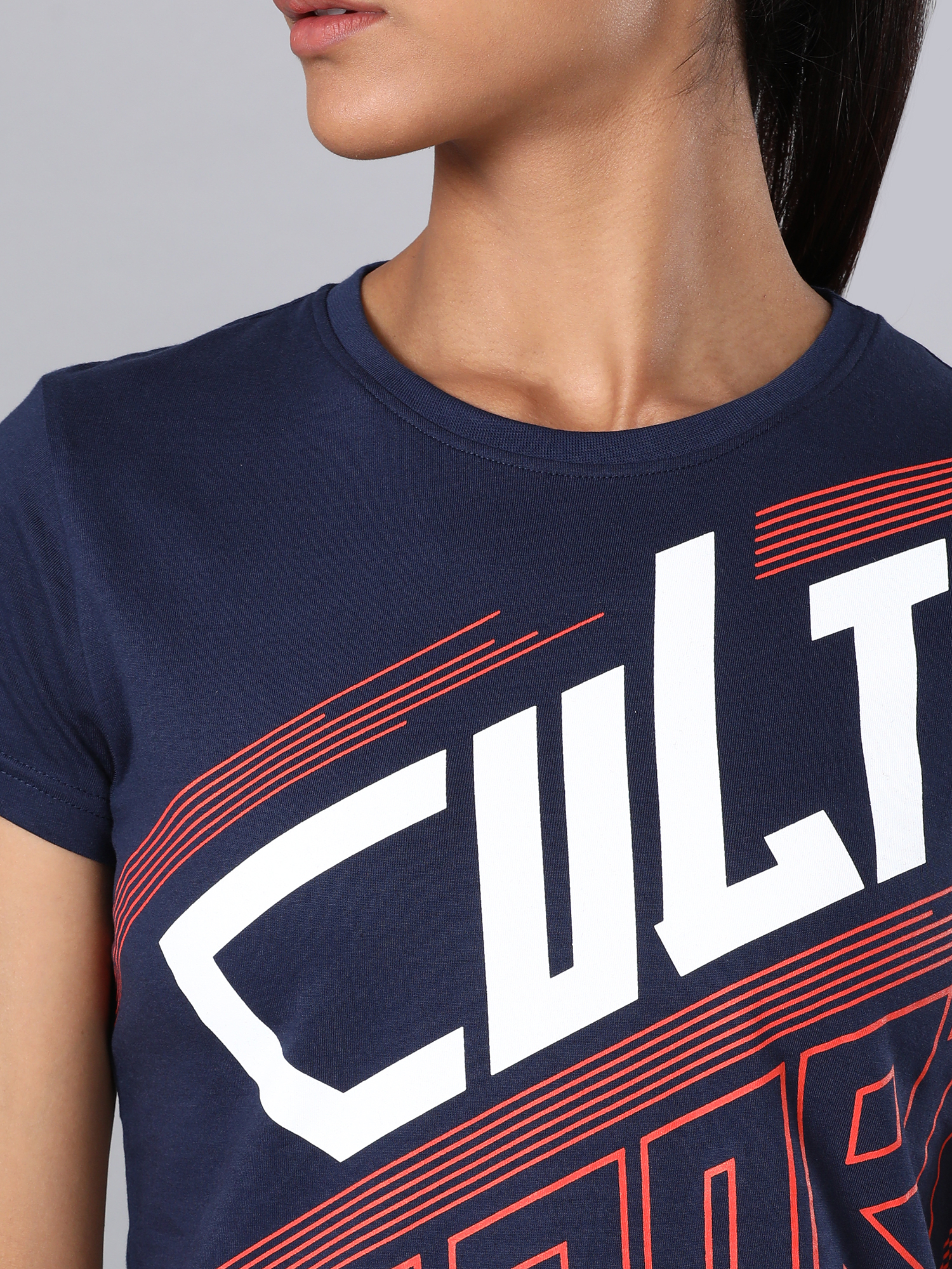 Signature CultBoost Navy Workout Tee