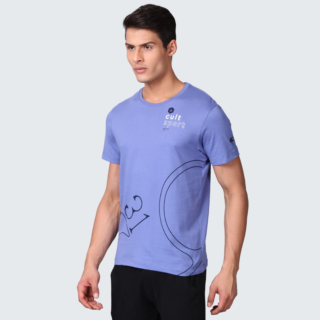 Everydays Dial Blue Cotton Tee