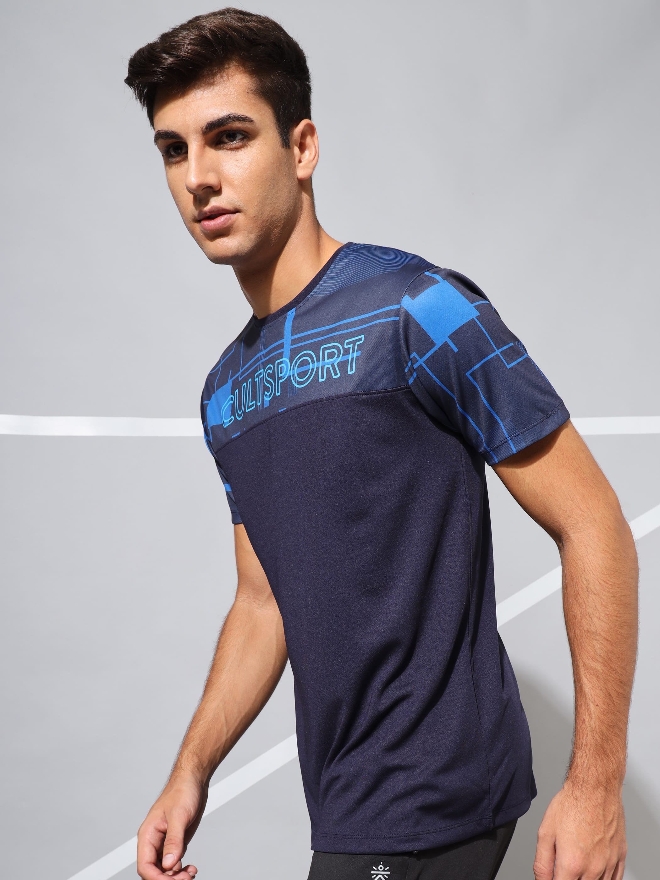 Placement Print Performance T-shirt