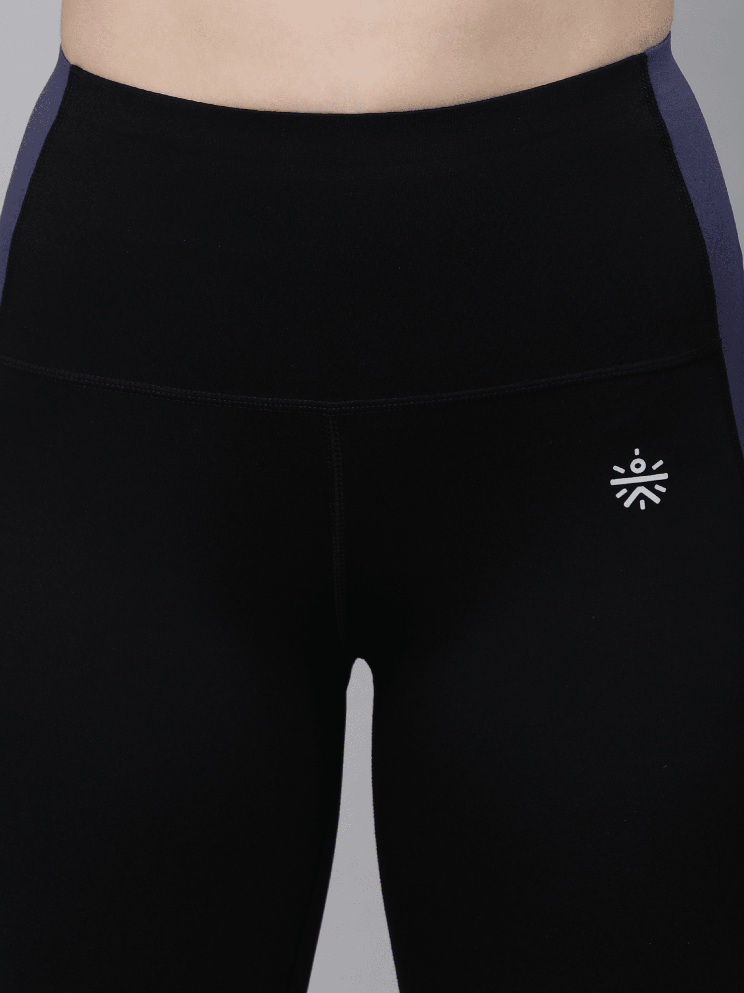 AbsoluteFit Uplift Black+Navy Workout Leggings