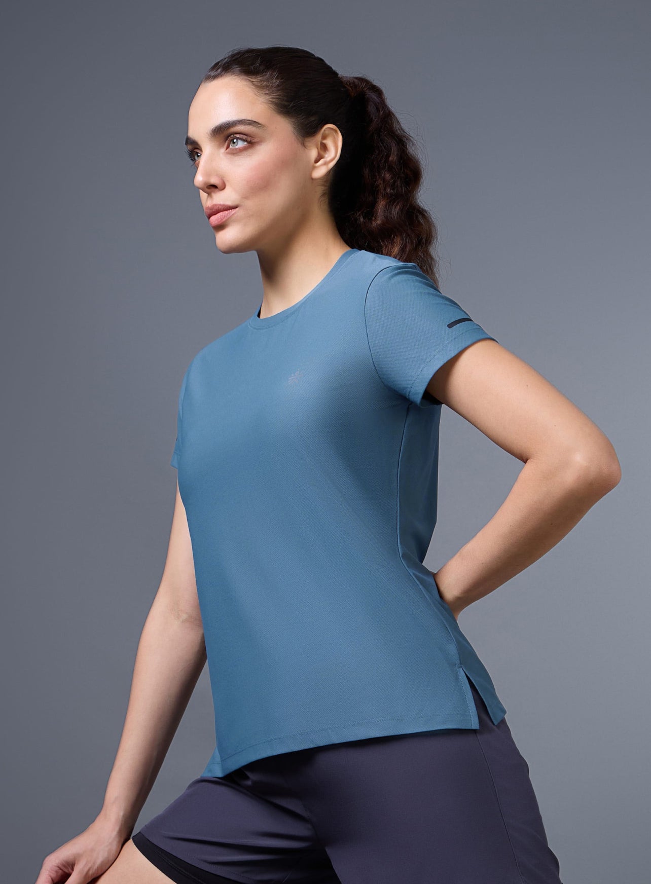 Women's Move Forward Blue T-shirt