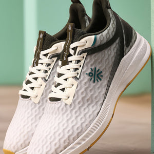 cult Men's AeroStride Casual Shoes - White/Olive