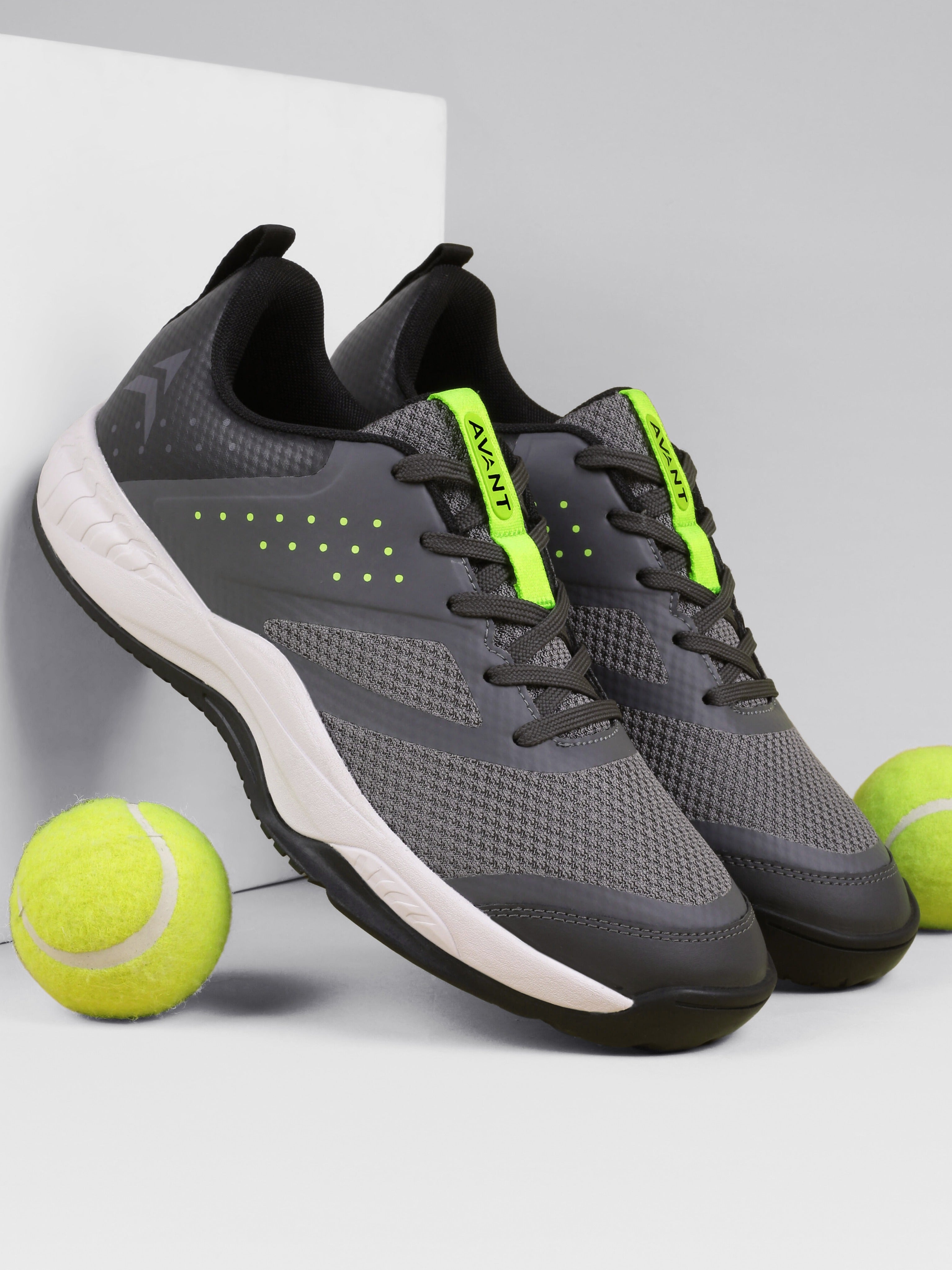 Avant Men's RallyKnit Tennis Shoes - Grey