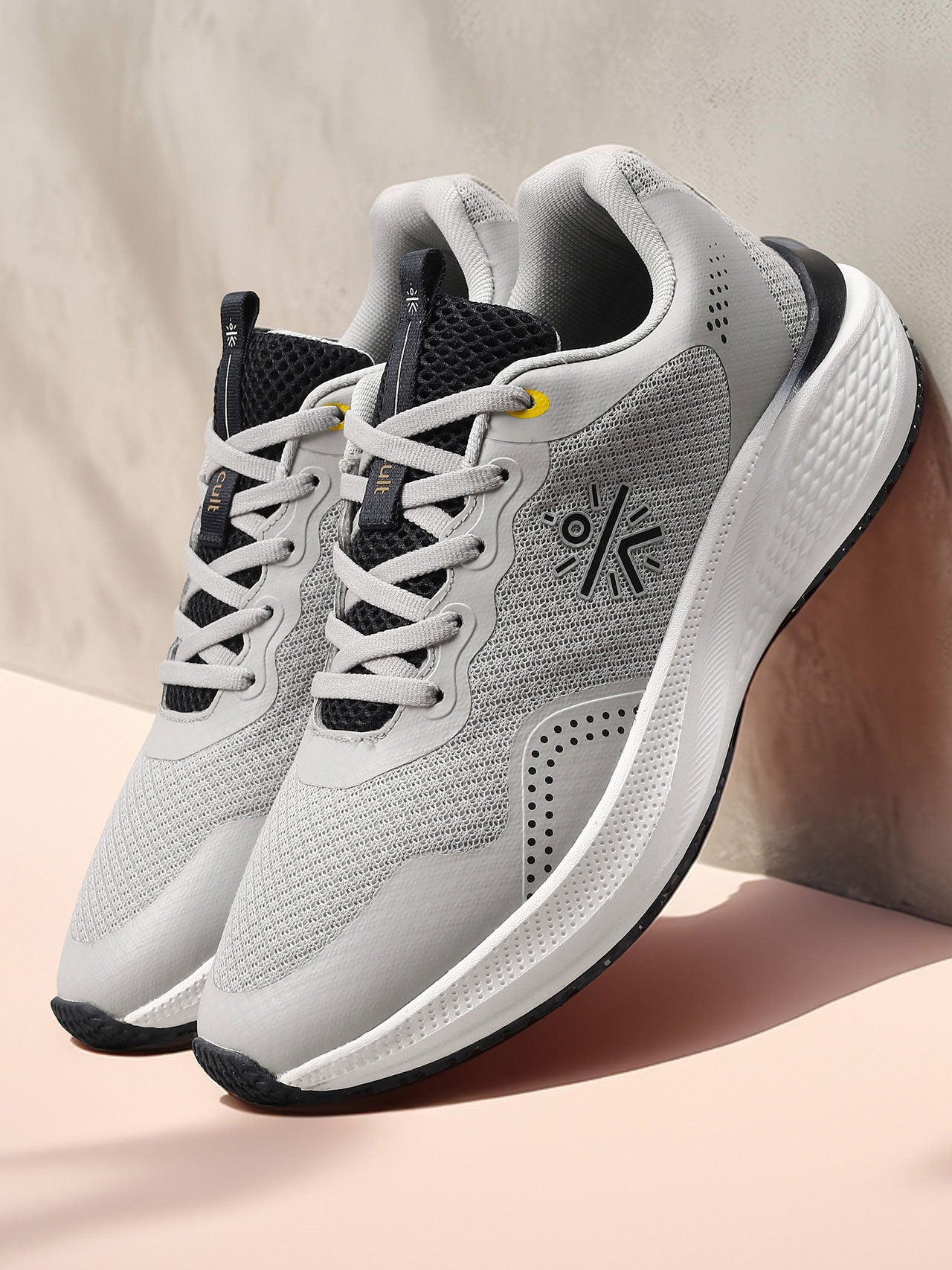 cult Men's DynoFlex Running Shoes - Lt.Grey