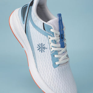 cult Men's AeroStride Casual Shoes - White/Blue