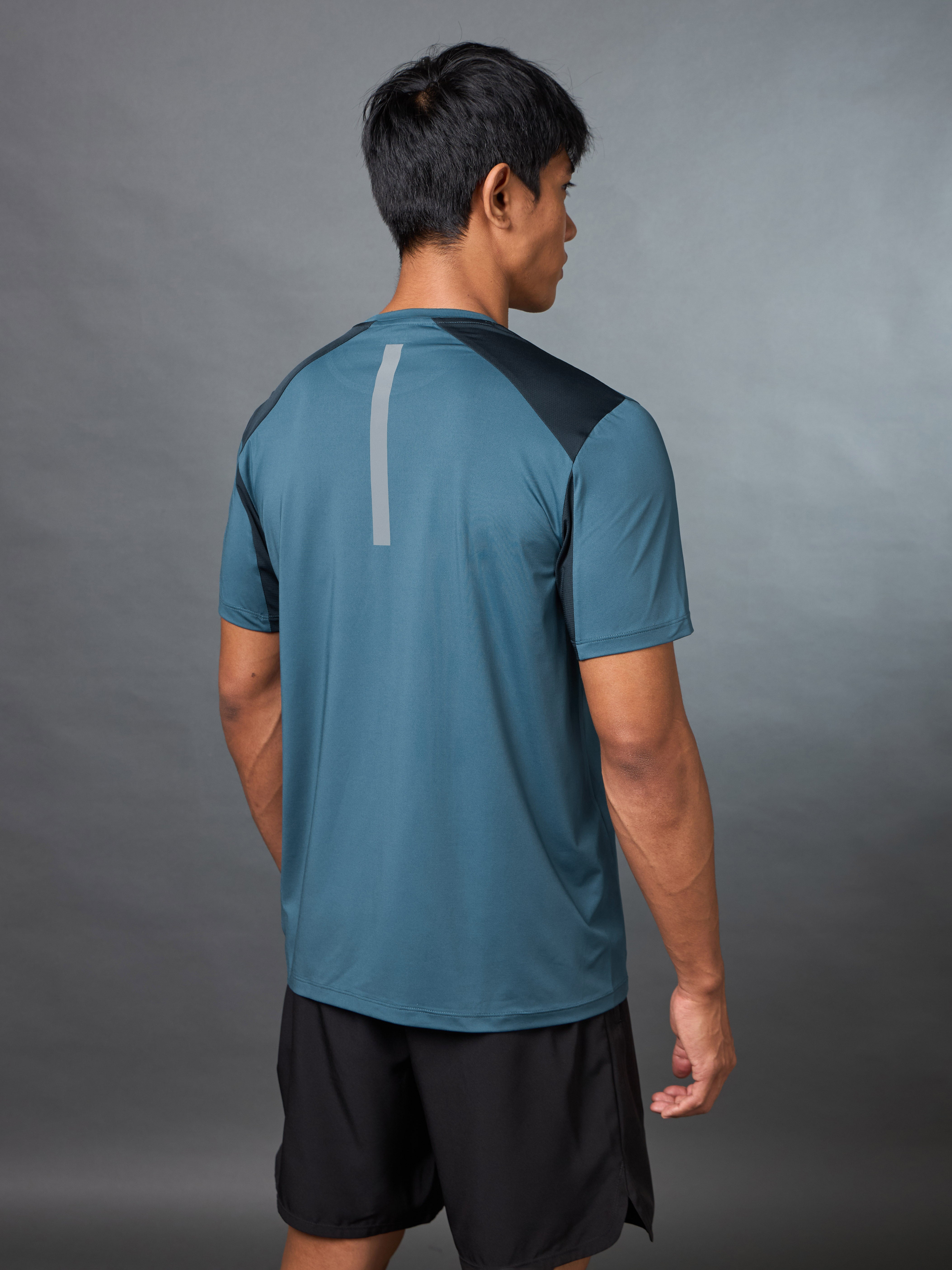 Men's Night Jogger Blue T-shirt