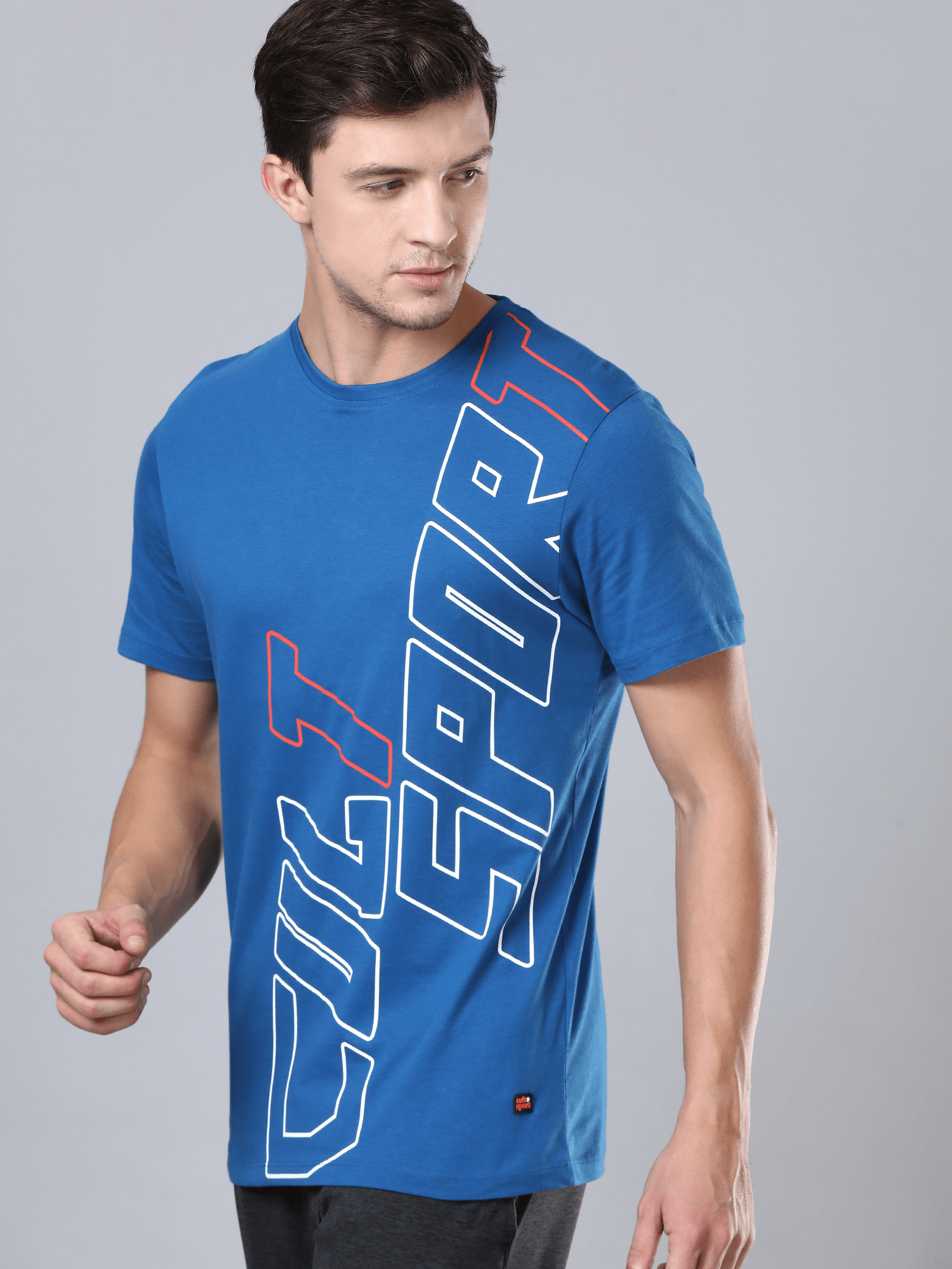 Flydry Cotton CloudBlue Workout Tee