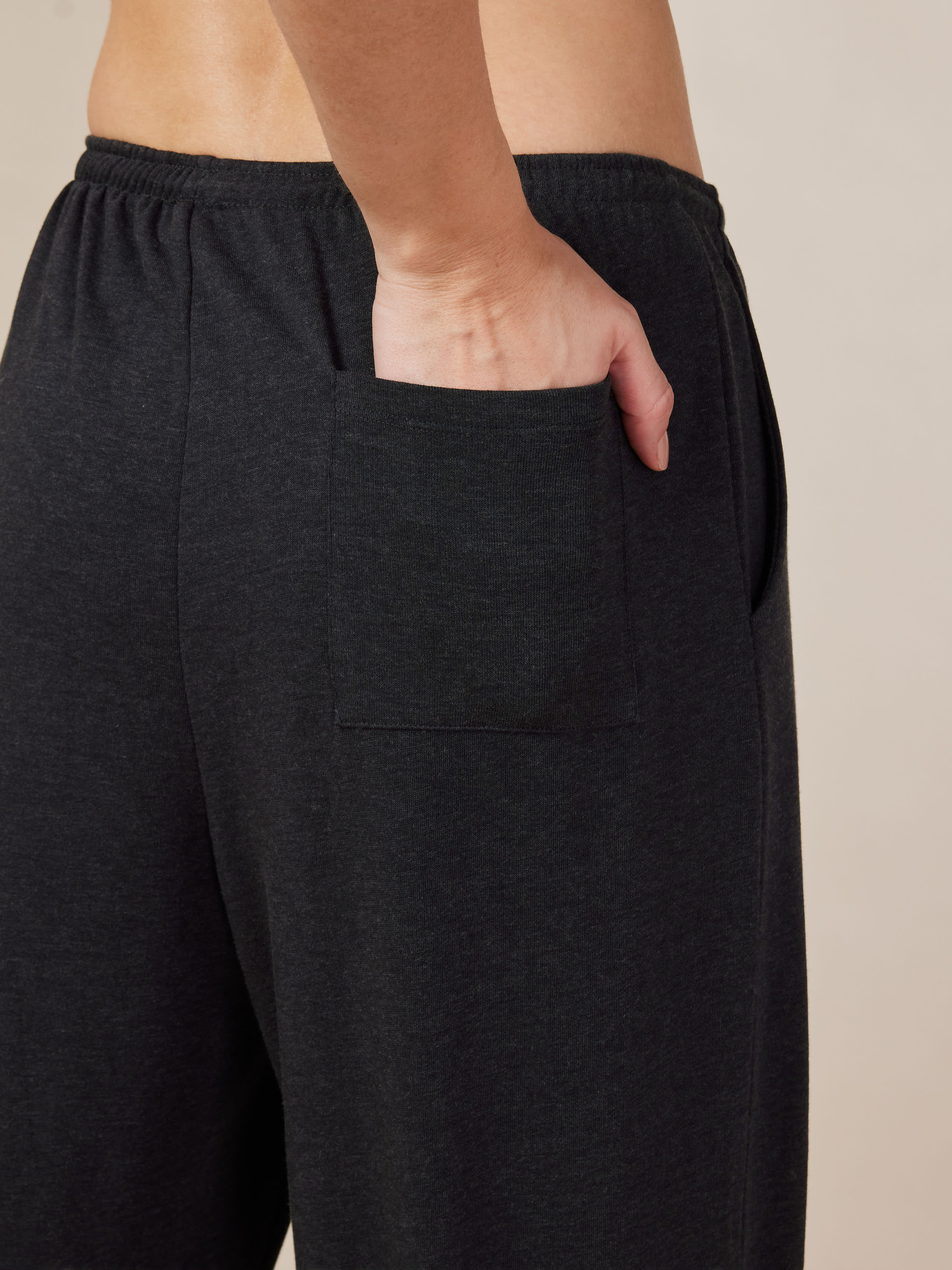 Women's Black Cult Printed Patch Baggy Joggers