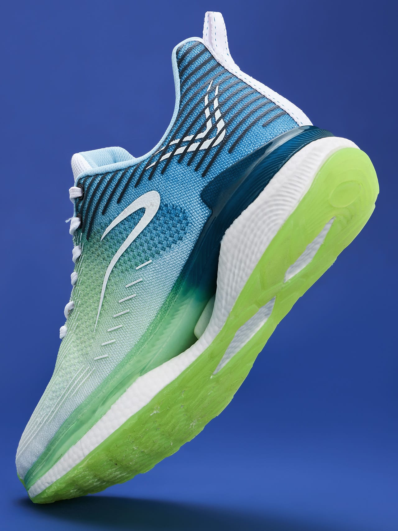 Avant Men's BounceMax Walking shoes-White/Blue/Green