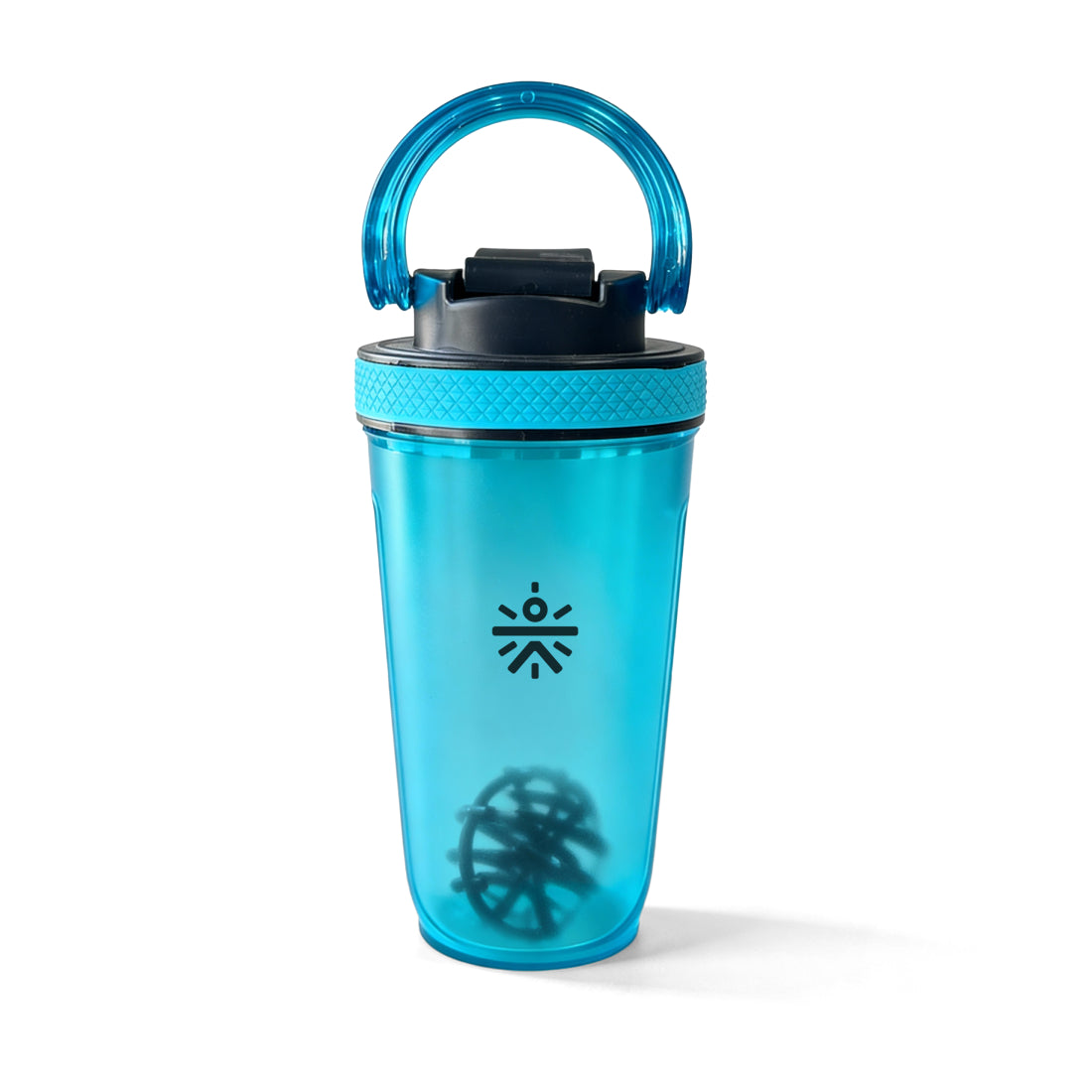 CULT FrostBlend Shaker Bottle 500 ml, BPA-Free Leak-Proof Multipurpose Shaker for Protein & Gym Blue