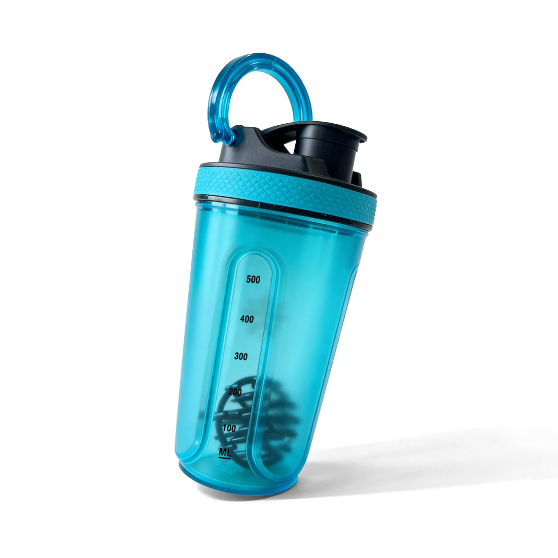 CULT FrostBlend Shaker Bottle 500 ml, BPA-Free Leak-Proof Multipurpose Shaker for Protein & Gym Blue
