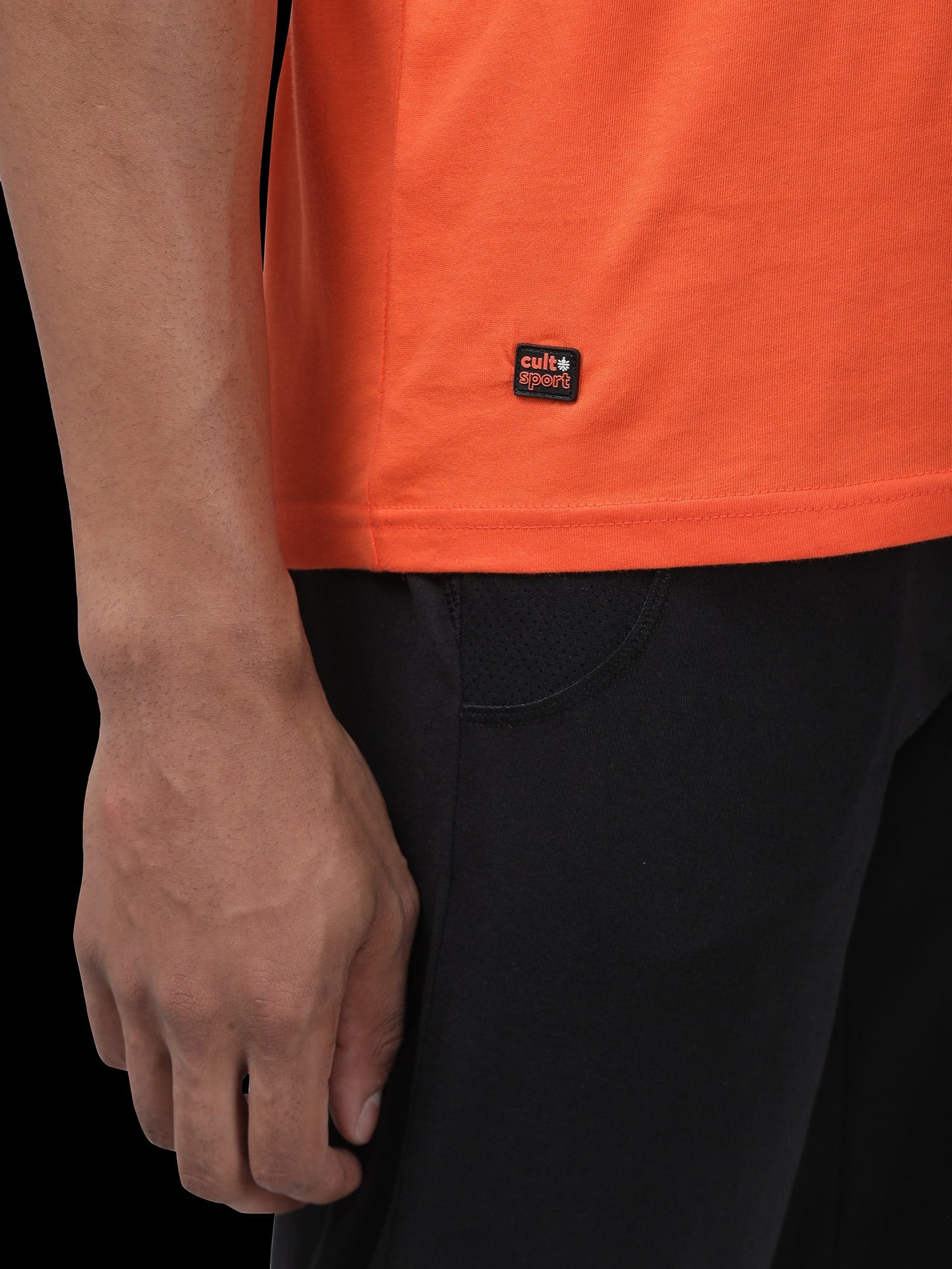 Everydays Lounge Orange Cotton Tee