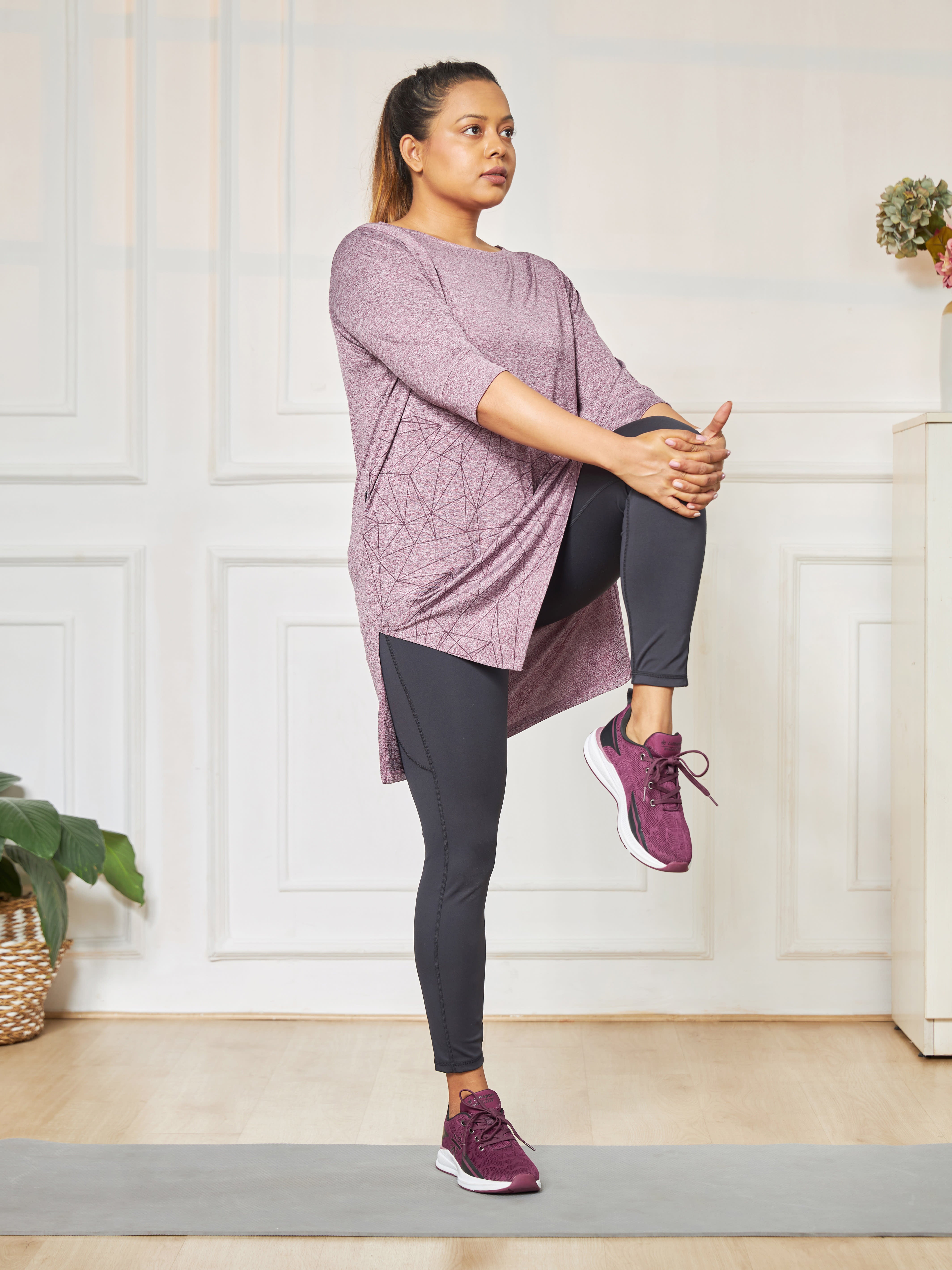 Printed Activ-Kurti with Side Pocket