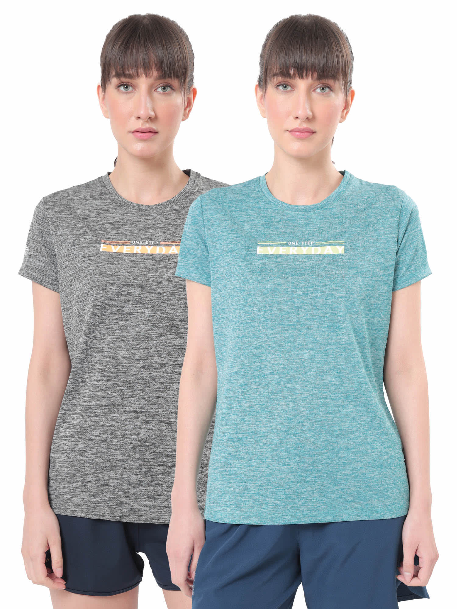 Logo Play Chest Print Active T-shirt Pack of 2