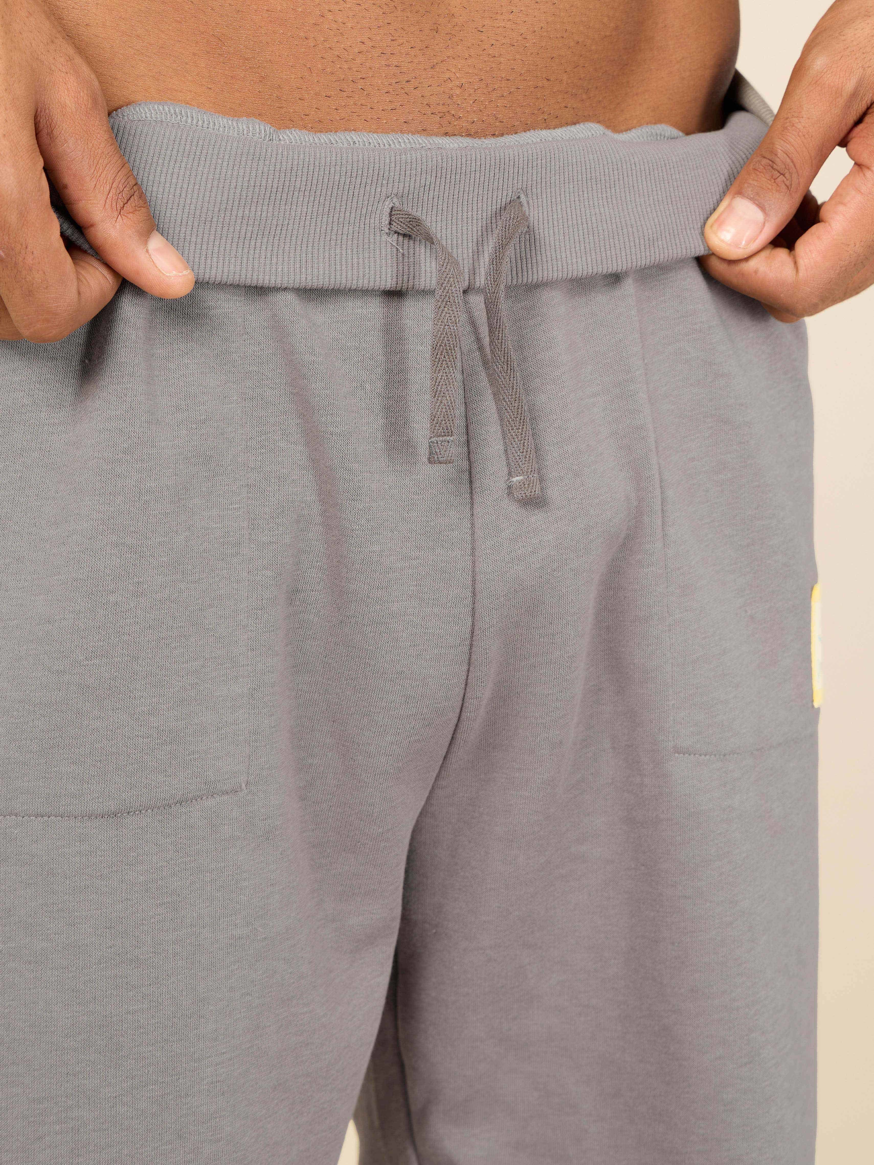 Men Grey Cult Club Shorts