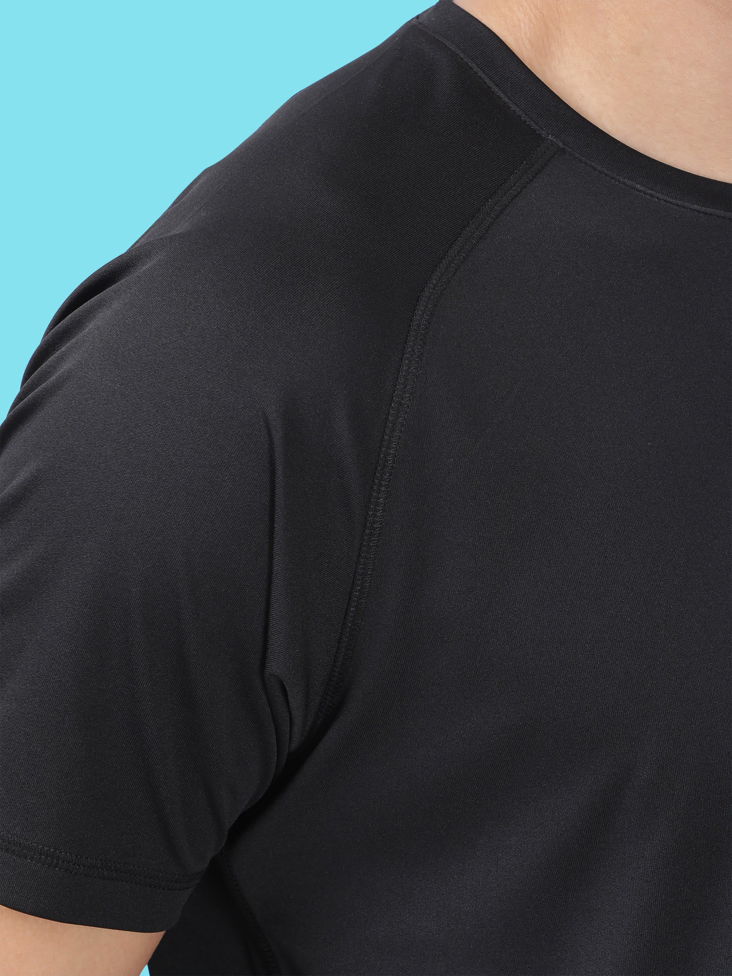 Vital Signature Black Running Relaxed Tee