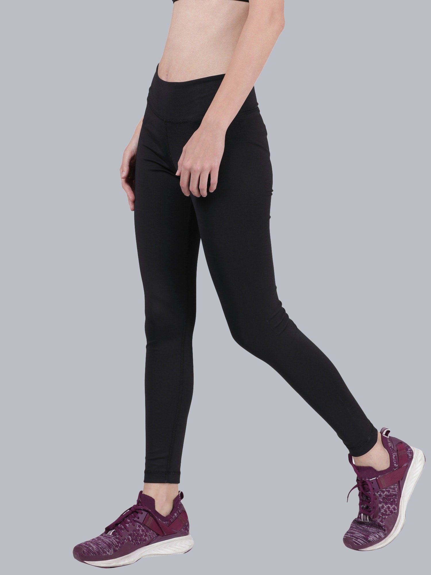 Vital V-man Black Gym Leggings