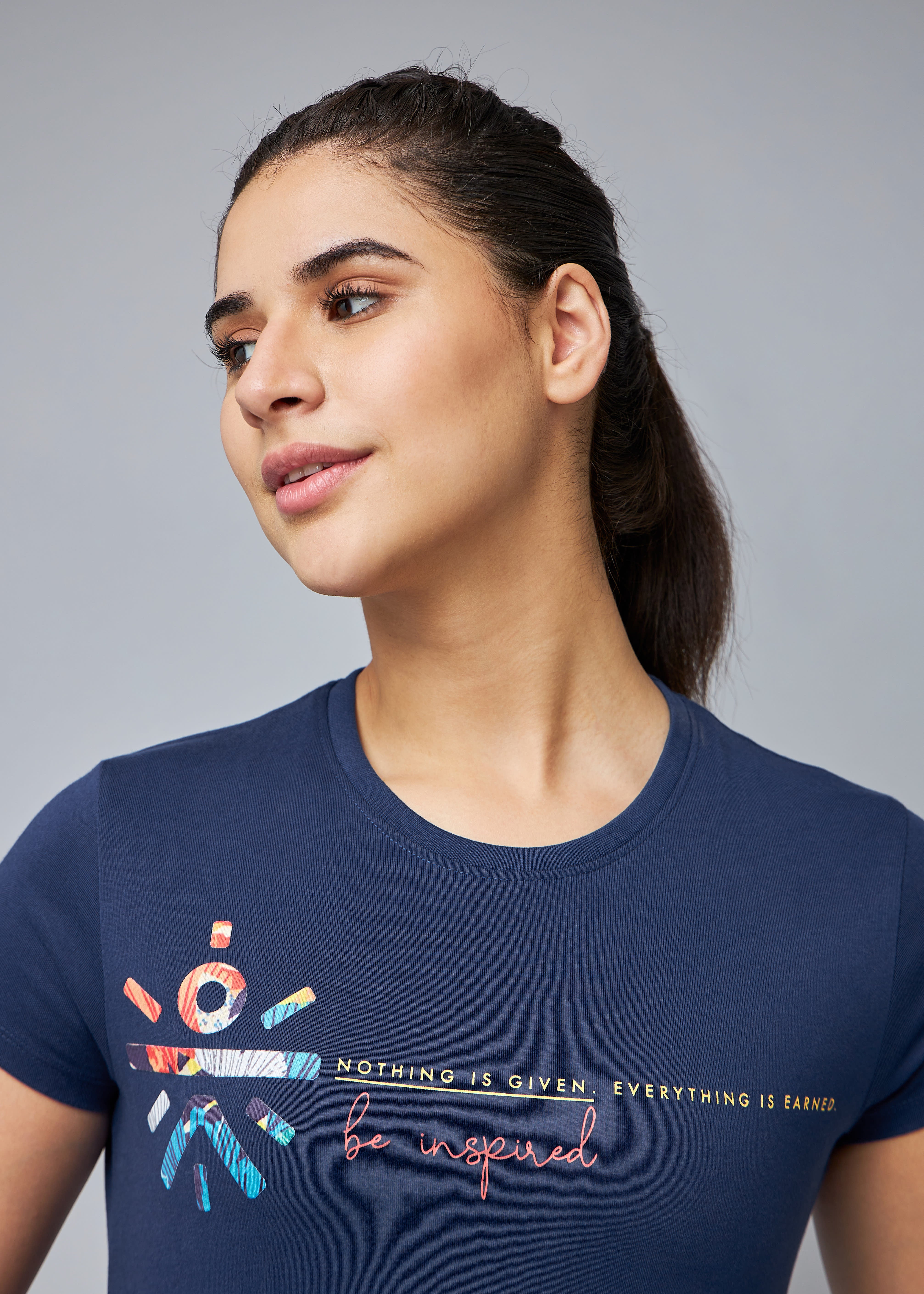 Typographic Print Everyday T-shirt