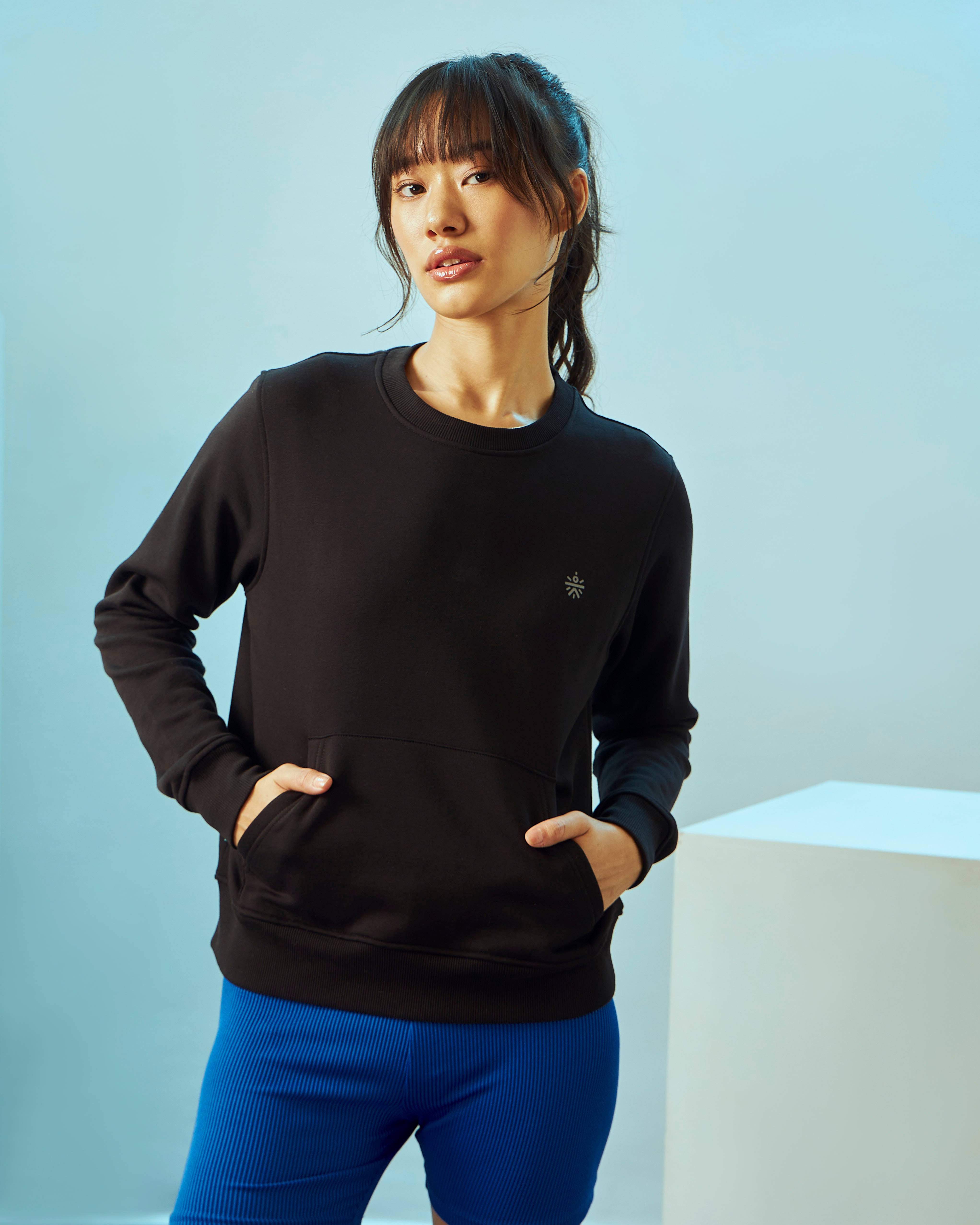 Sweatshirt with Kangaroo Pocket