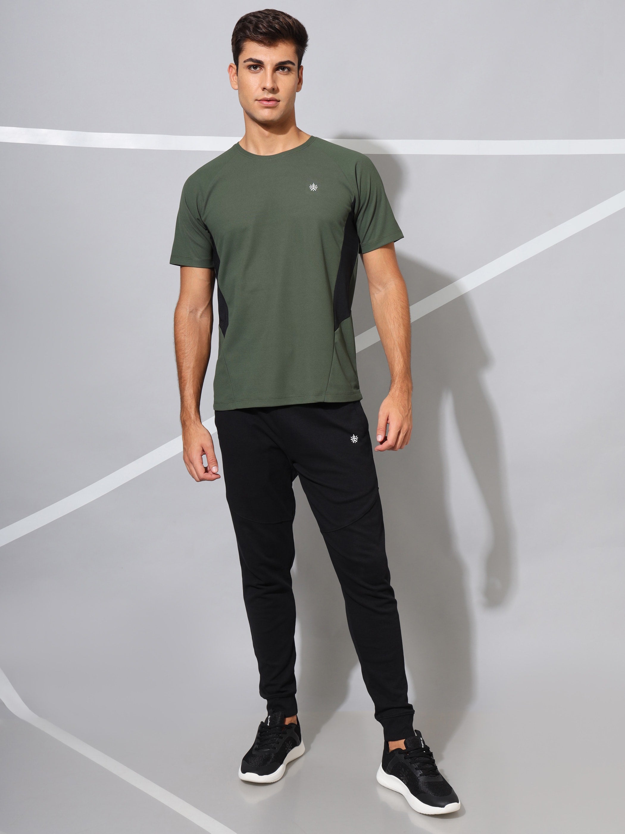 Colourblock Panel Active T-shirt