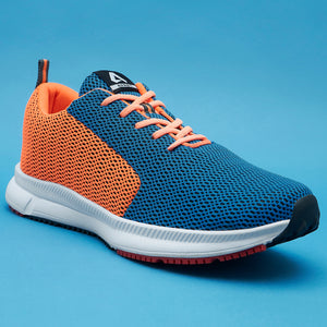 Avant Men's Lightweight Running & Walking Shoes - Navy/Orange