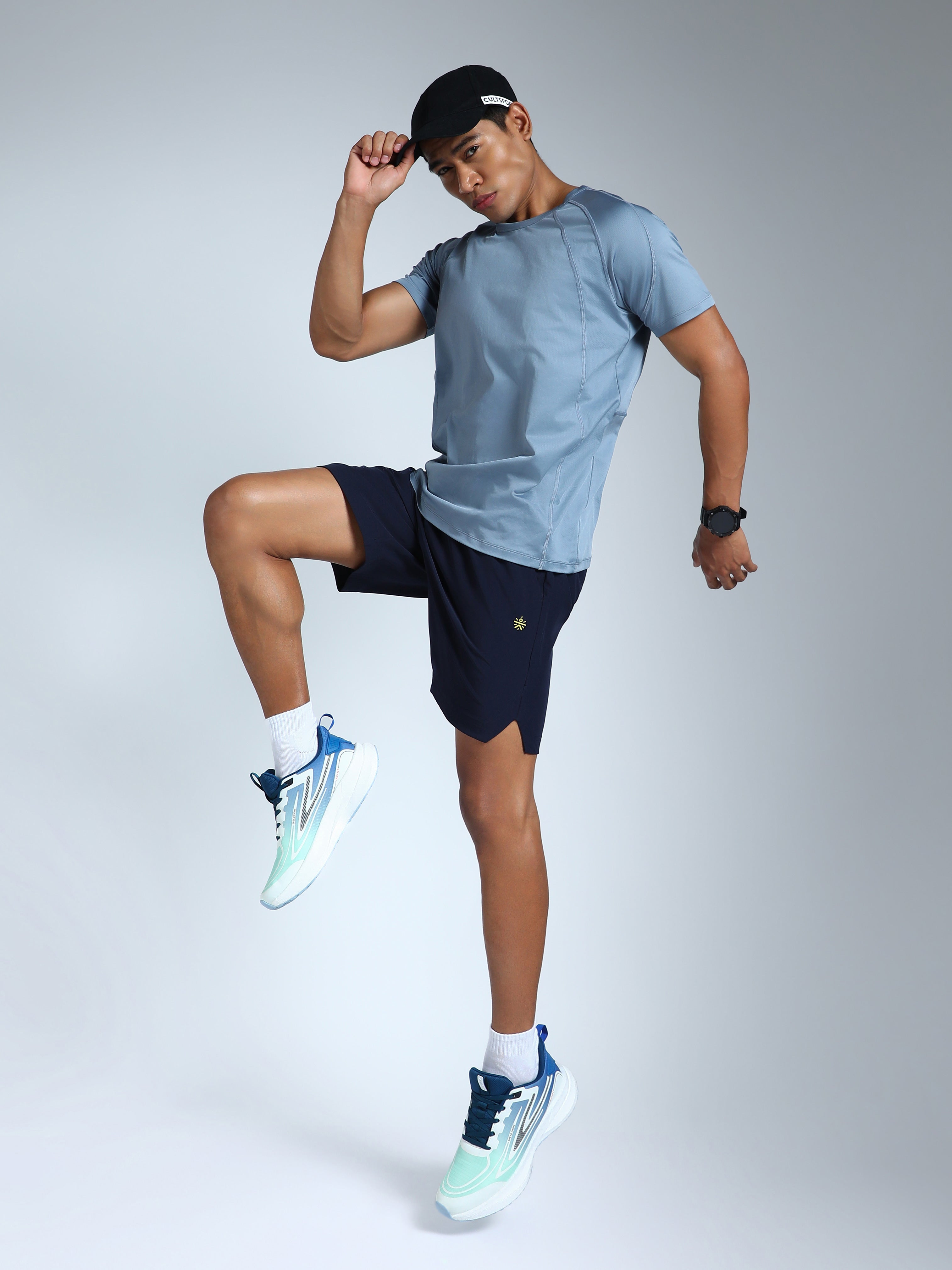 Avant Men's VelocityArc Running Shoes - Green / Blue