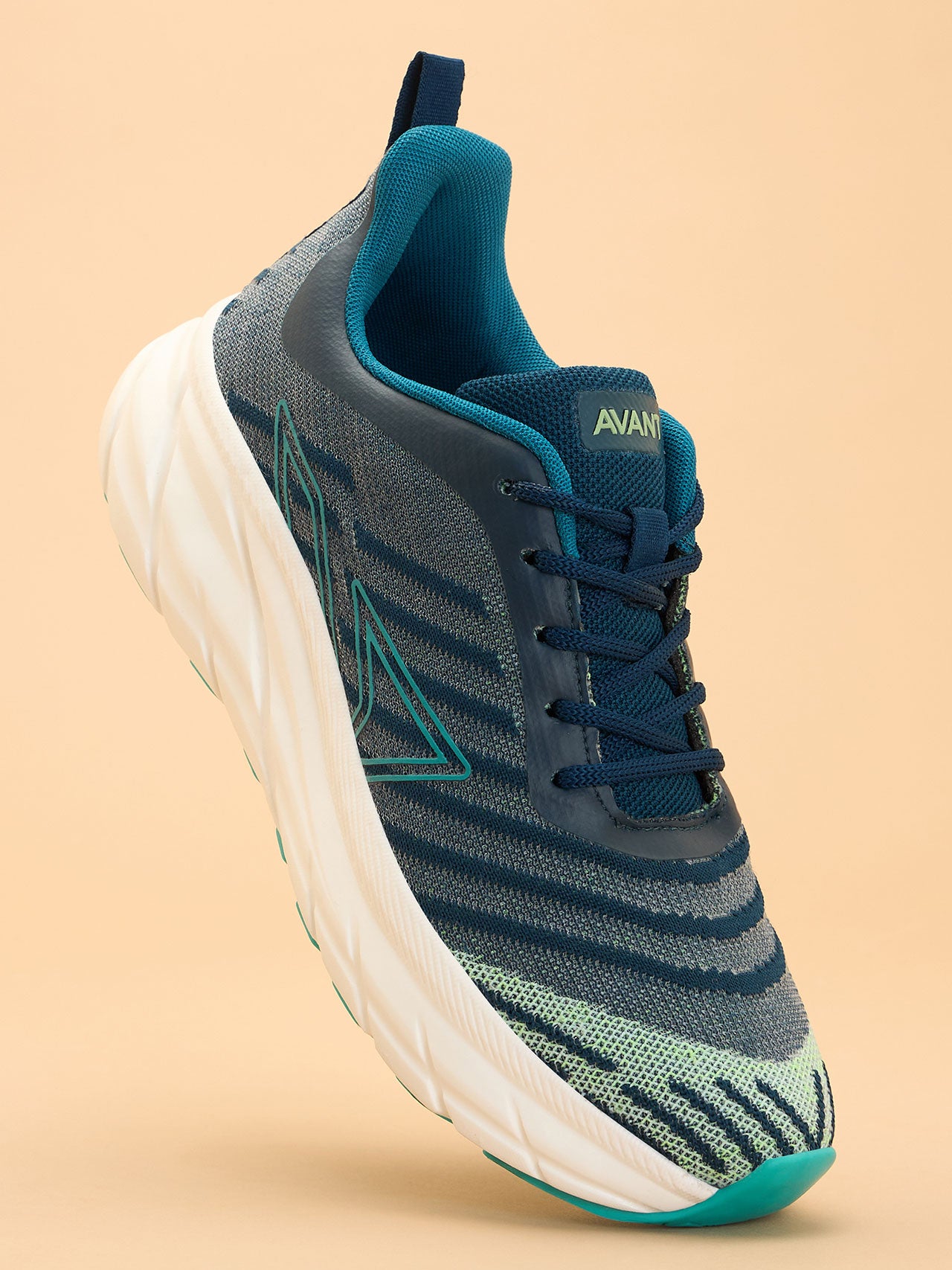Avant Men's Pace On Running shoes - See Green/Sky Blue