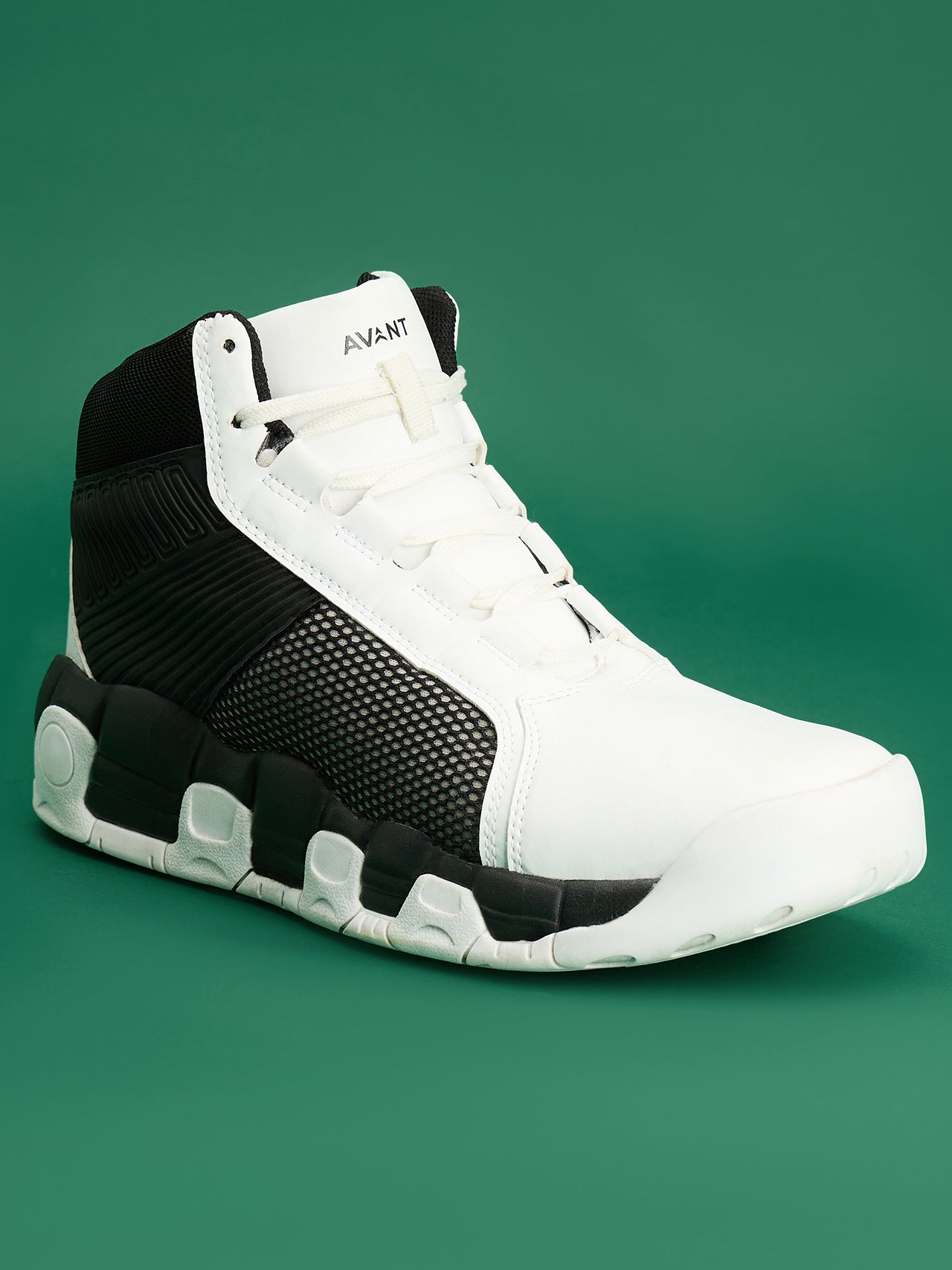 Avant Men's Dallas Sneaker Shoes - White/Black