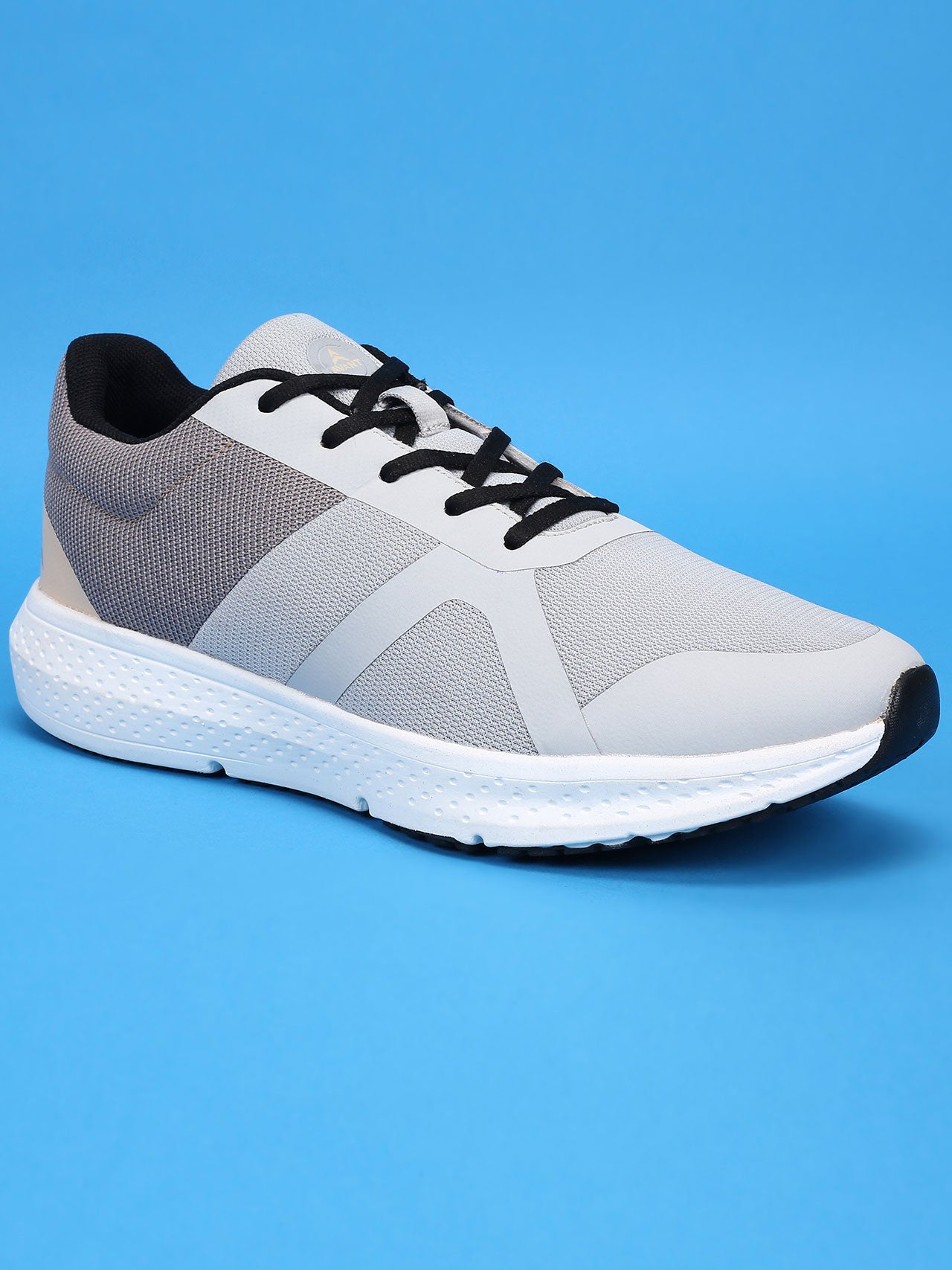 Avant Men's StrideX Sneaker Shoes - Lt Grey/Peach