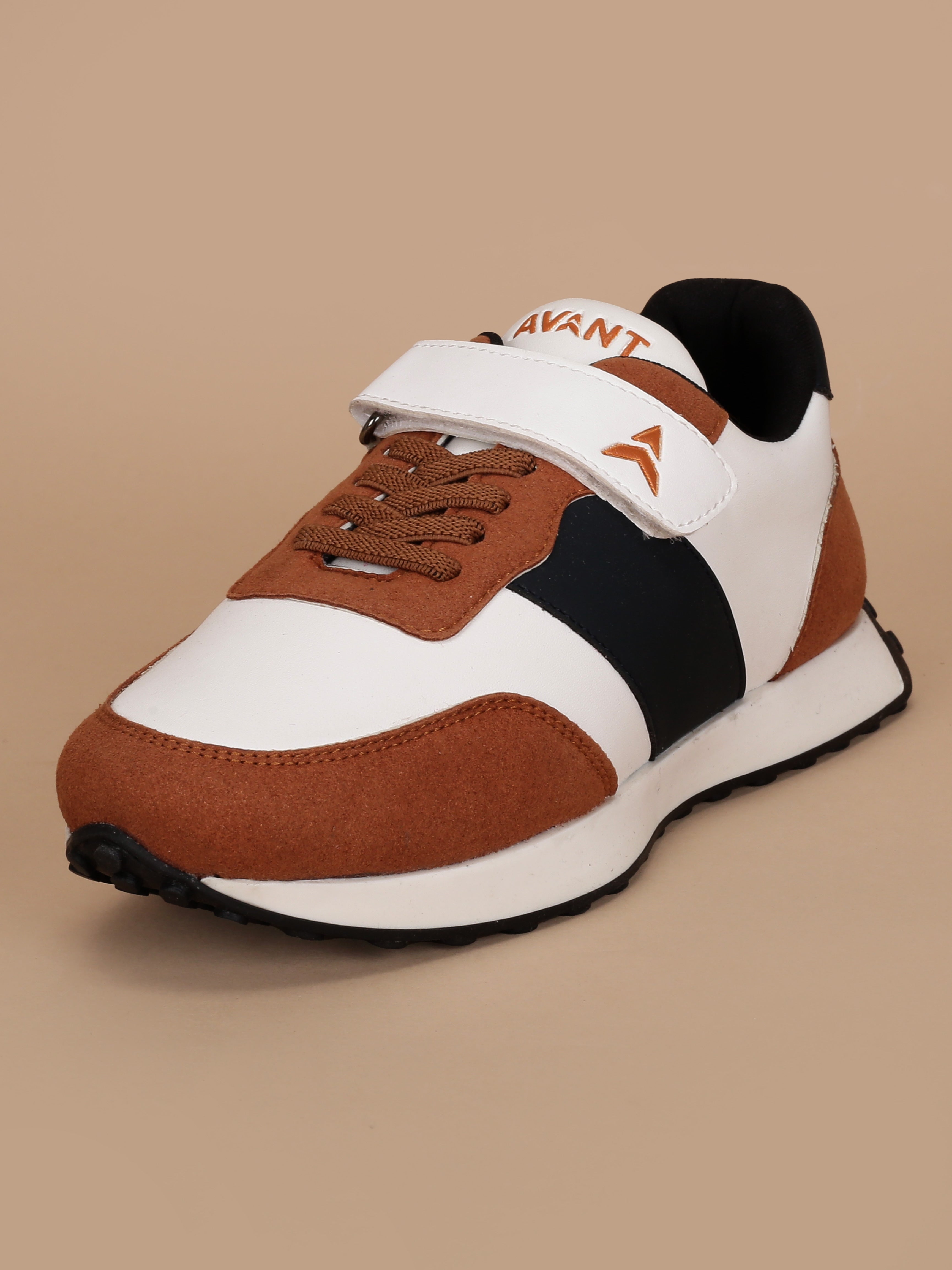 Avant Kids' TrailPals Sneakers - Tan/Navy