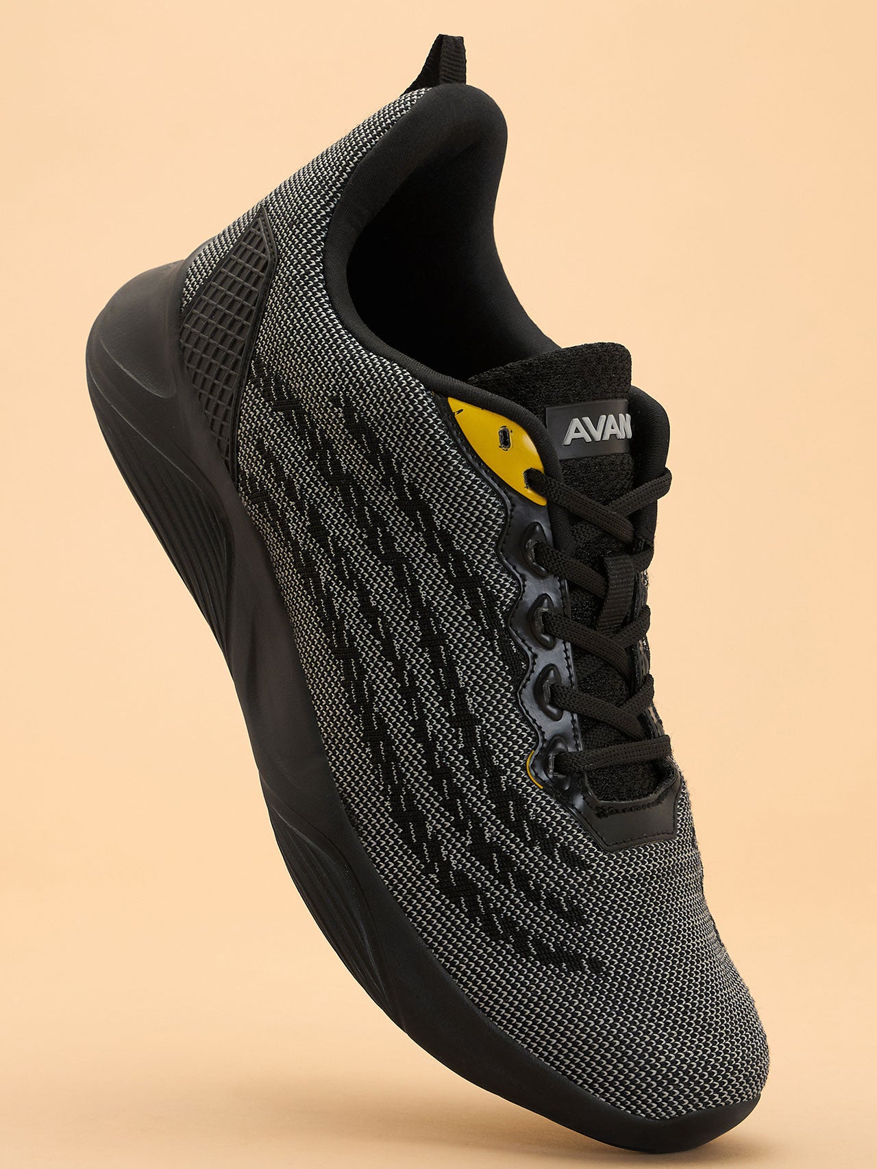 Avant Men's Vision Walking / Training shoes-Black