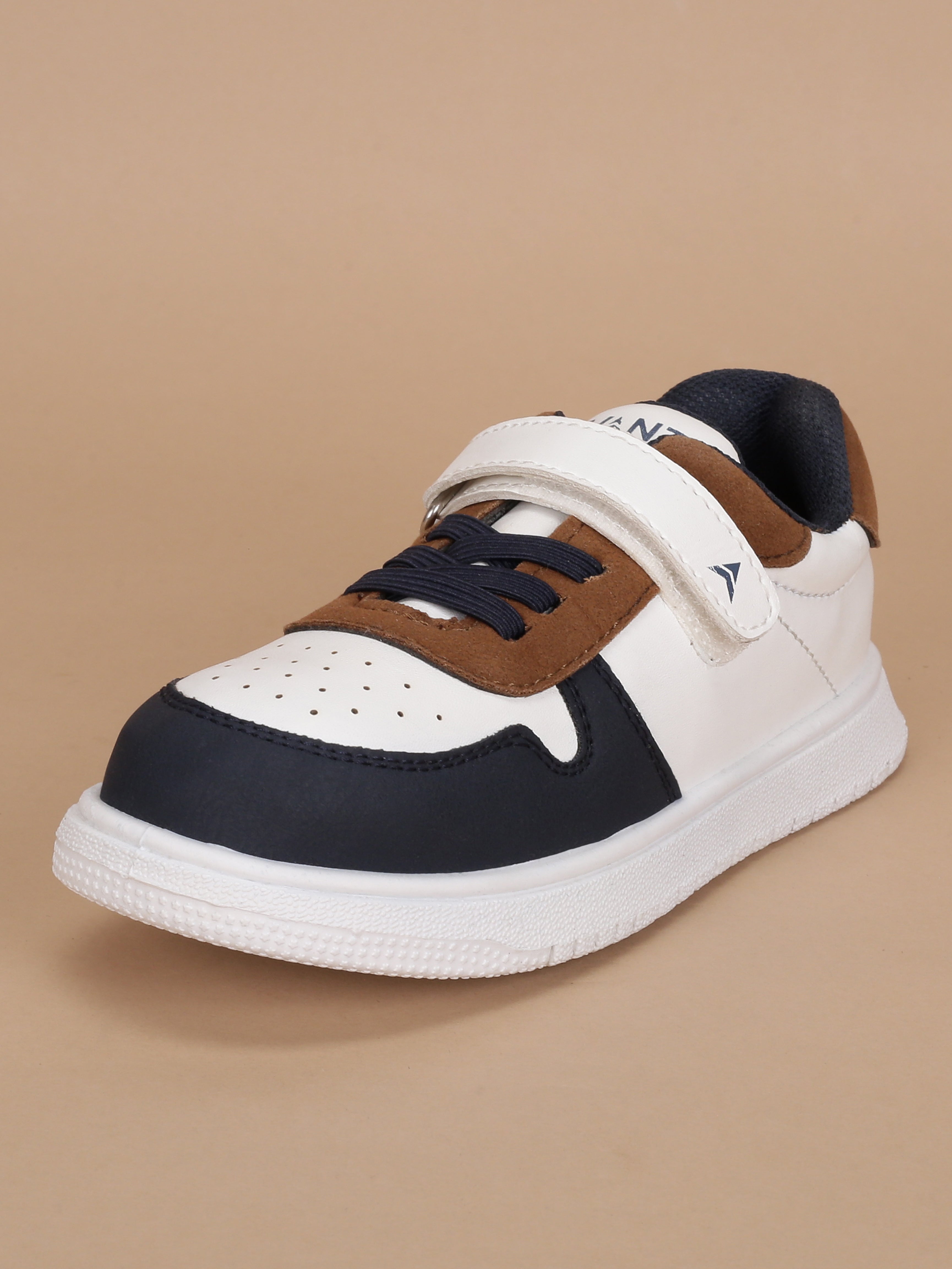 Avant Kids MiniVogue Sneakers - Tan/Navy