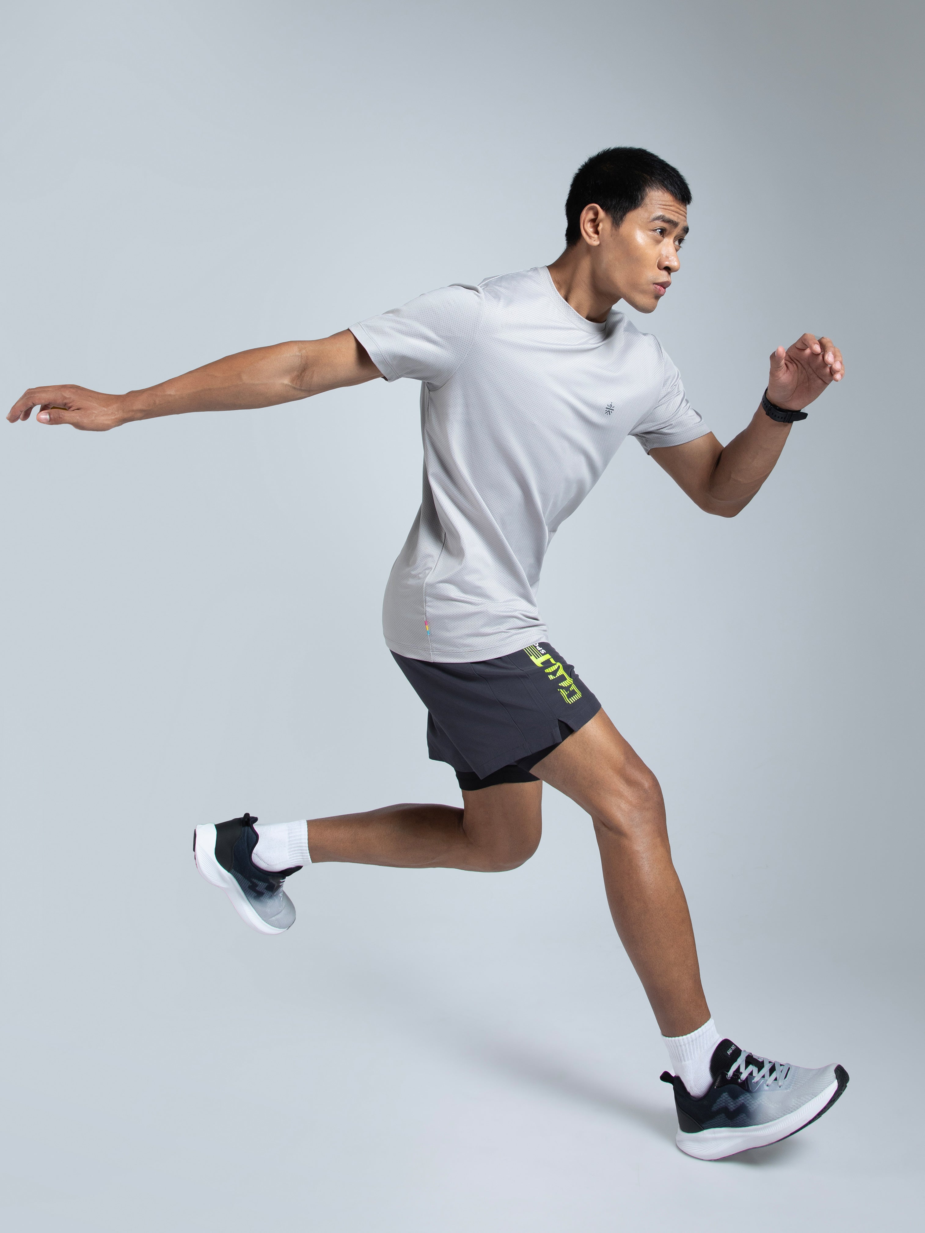 Avant Men's Falcon Running shoes - L.Grey/Blue